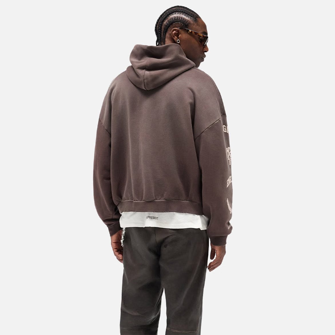 Represent LEGACY CREST HOODIE - NERO