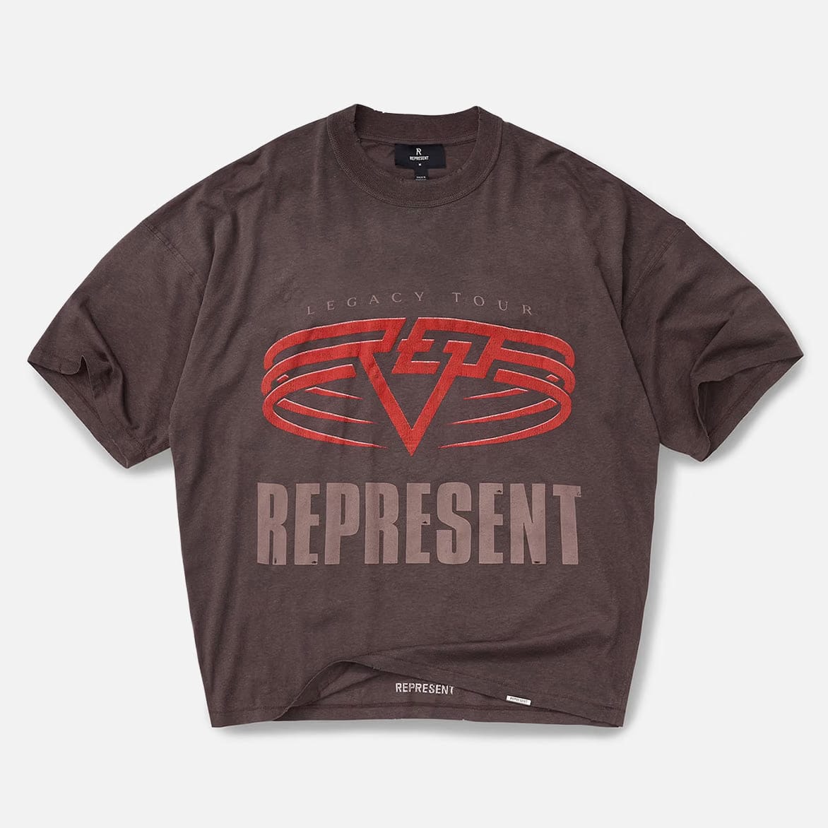 Represent LIVING LEGACY TOUR REVERSIBLE T-SHIRT - NERO