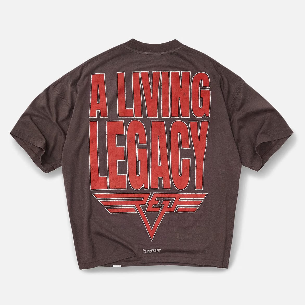 Represent LIVING LEGACY TOUR REVERSIBLE T-SHIRT - NERO