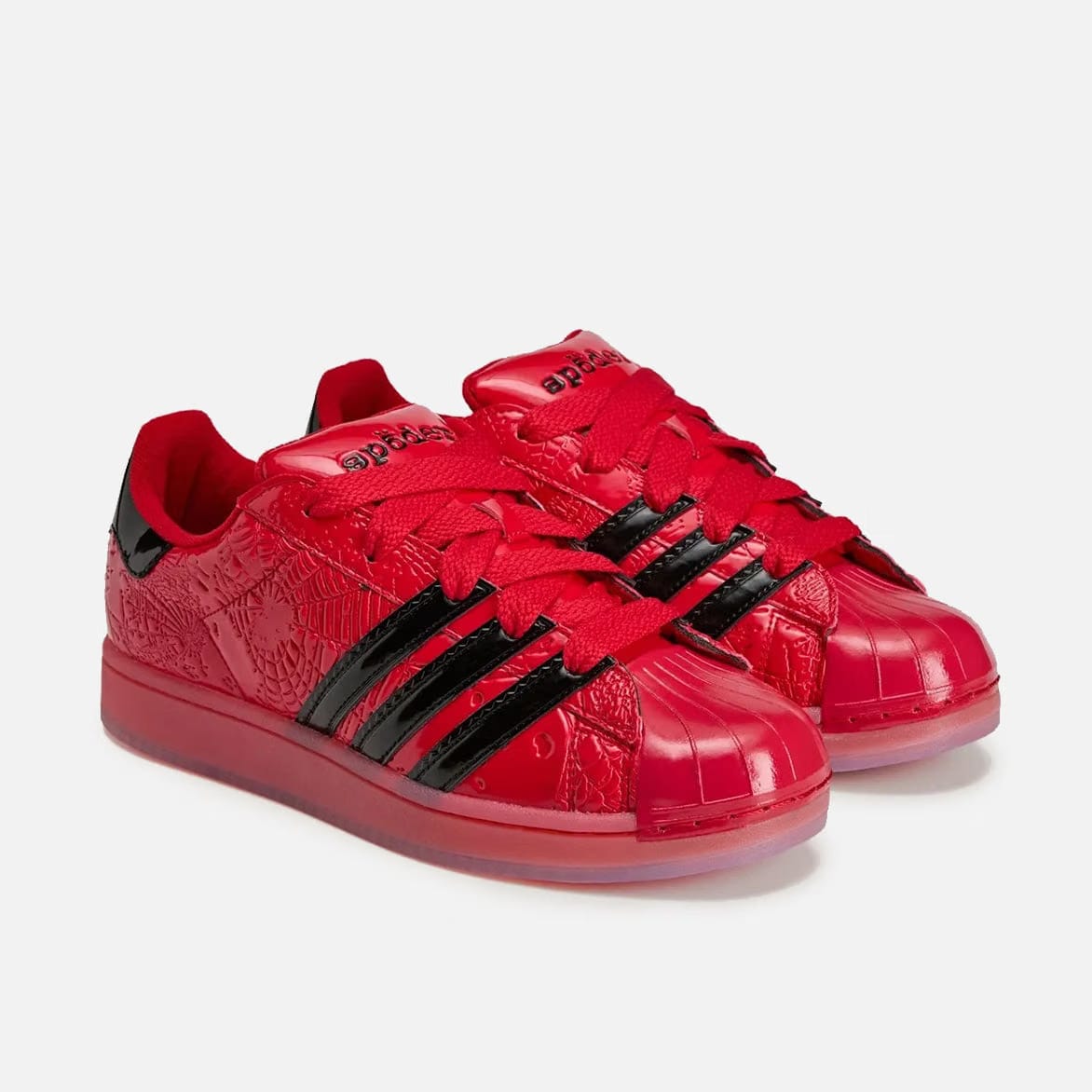 adidas SP5DER X ADIDAS SUPERSTAR SP5DER "RED"***
