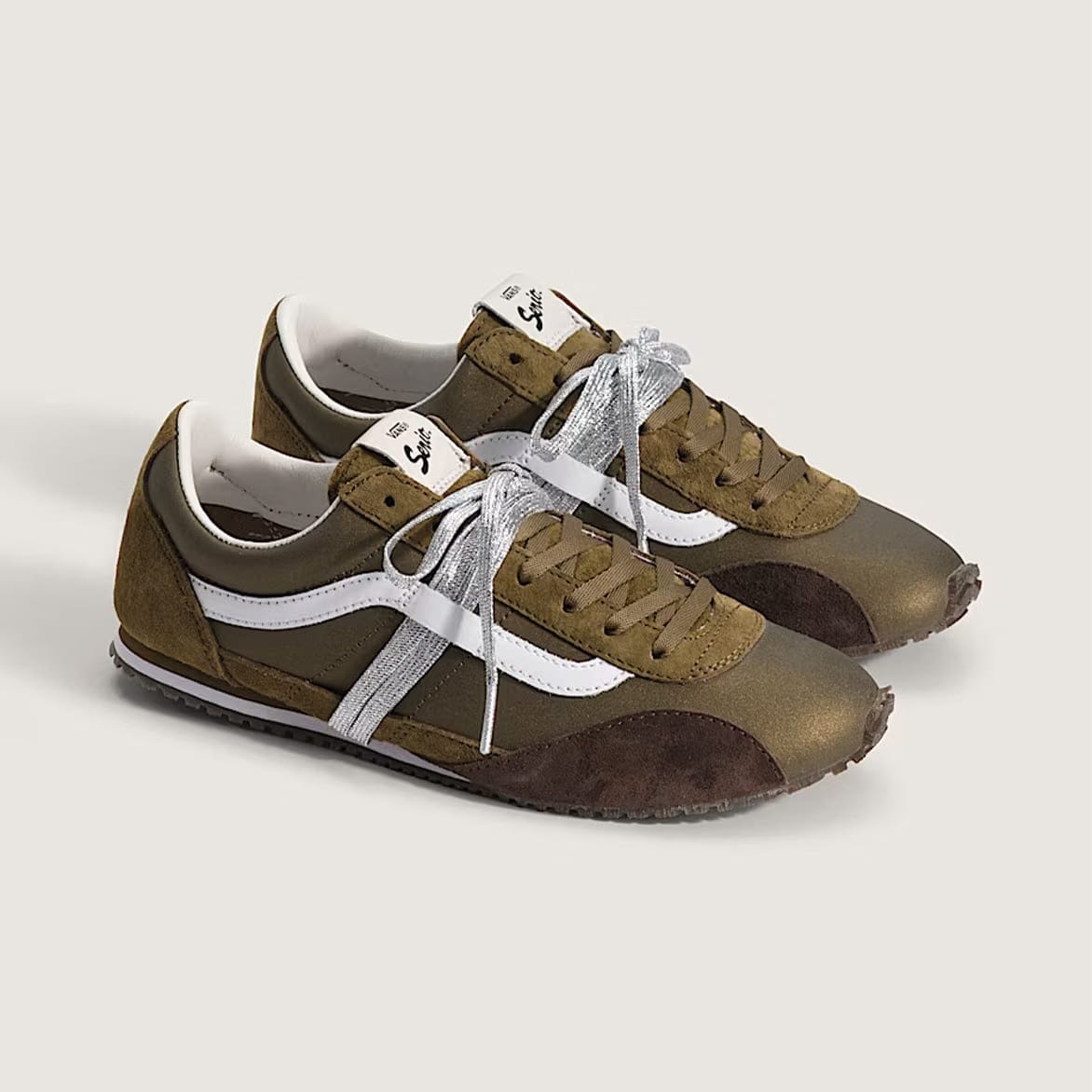 Vans LX SUPER LOWPRO TRAINER - OLIVE GREEN