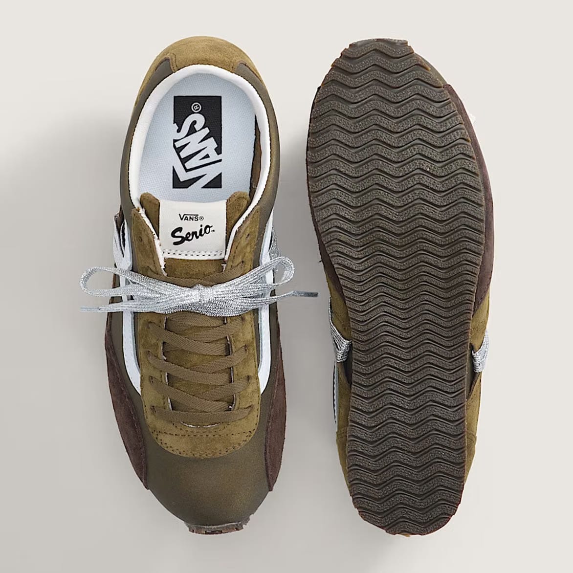 Vans LX SUPER LOWPRO TRAINER - OLIVE GREEN