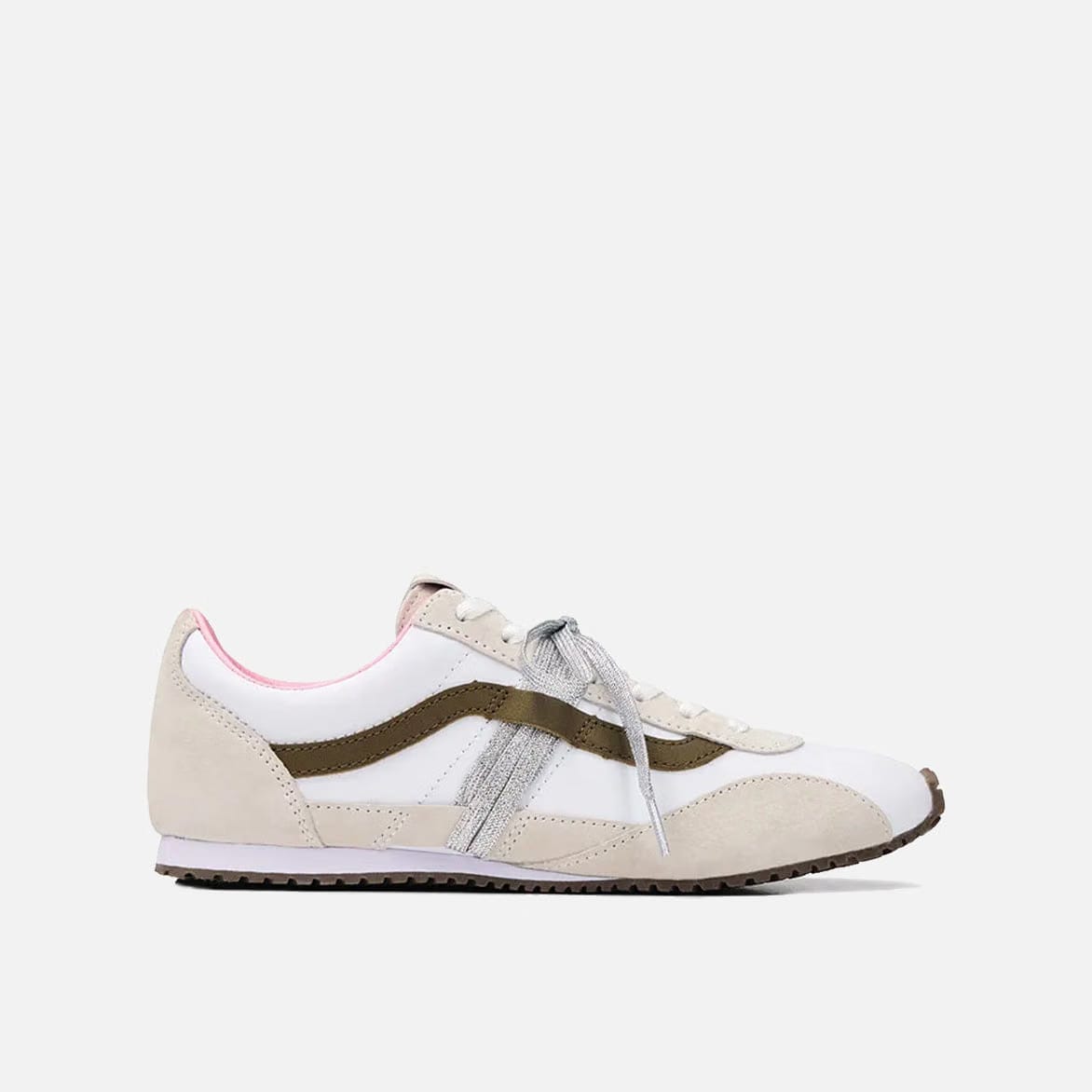 Vans LX SUPER LOWPRO TRAINER - PIG SUEDE WHITE