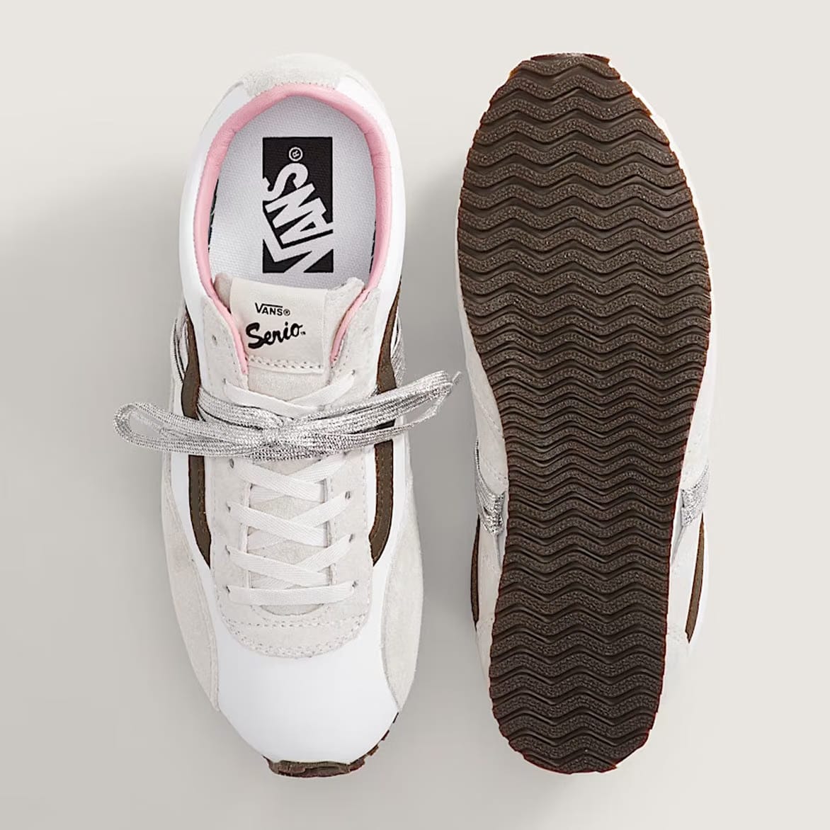 Vans LX SUPER LOWPRO TRAINER - PIG SUEDE WHITE