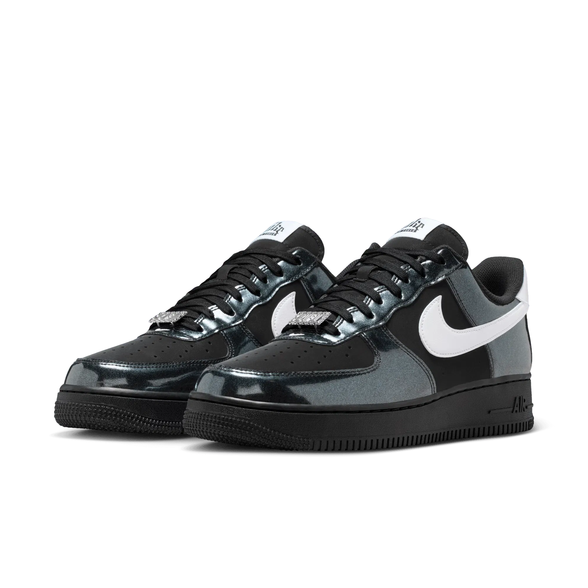 Nike AIR FORCE 1 `07 LV8 "GLAM ROCK" - BLACK