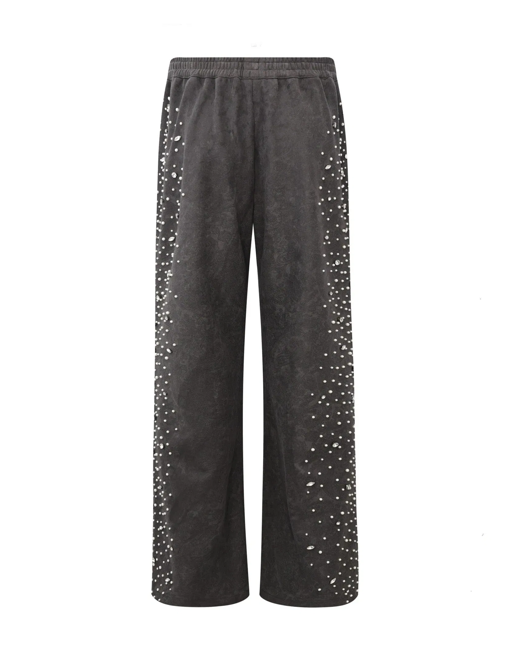 BIRTH OF ROYAL CHILD CASHEW BLOSSOM PEARL SWEATPANT - BLACK