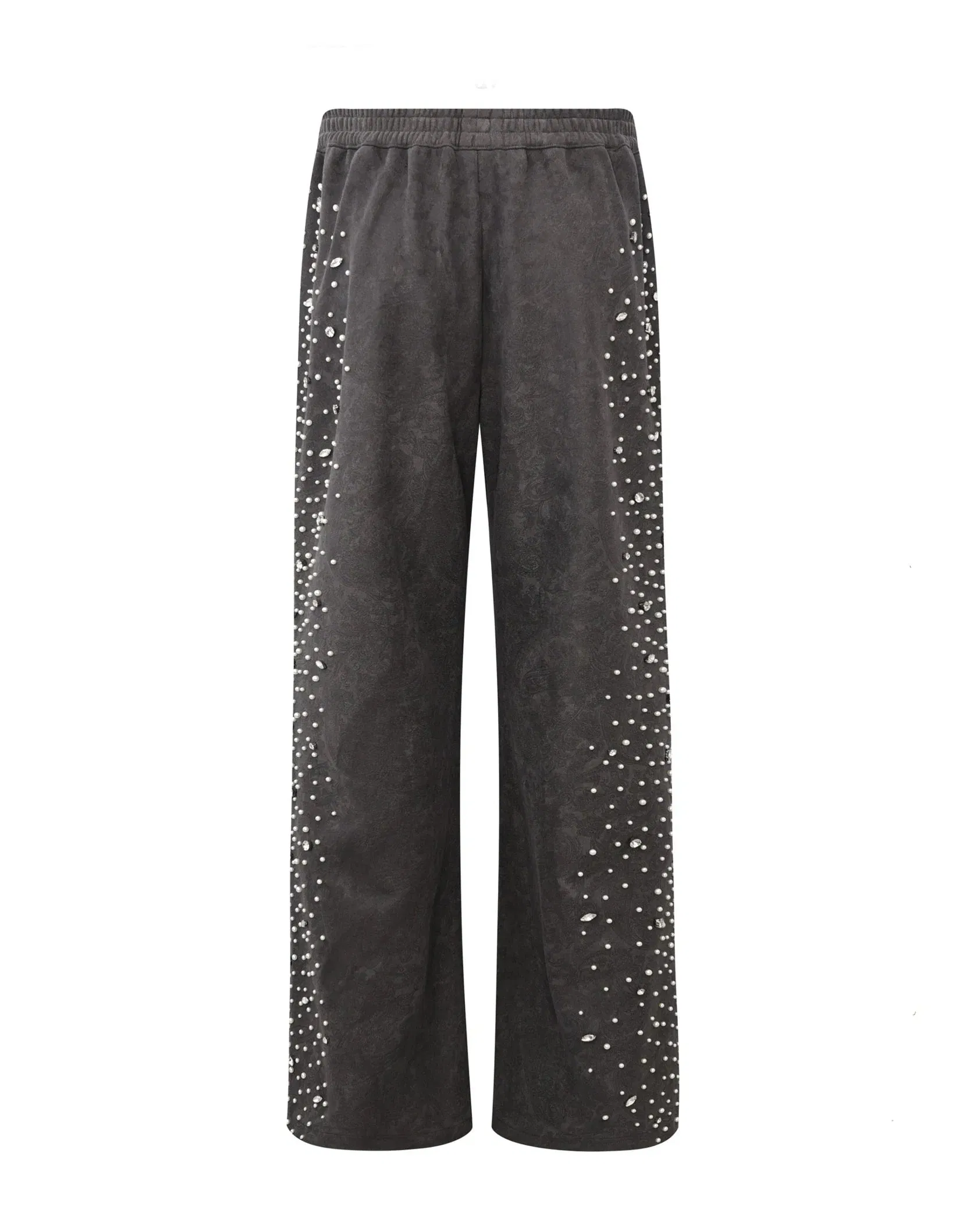 BIRTH OF ROYAL CHILD CASHEW BLOSSOM PEARL SWEATPANT - BLACK