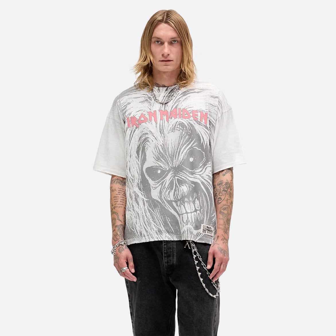 Represent IRON MAIDEN X REPRESENT KILLERS TEE - FLAT WHITE