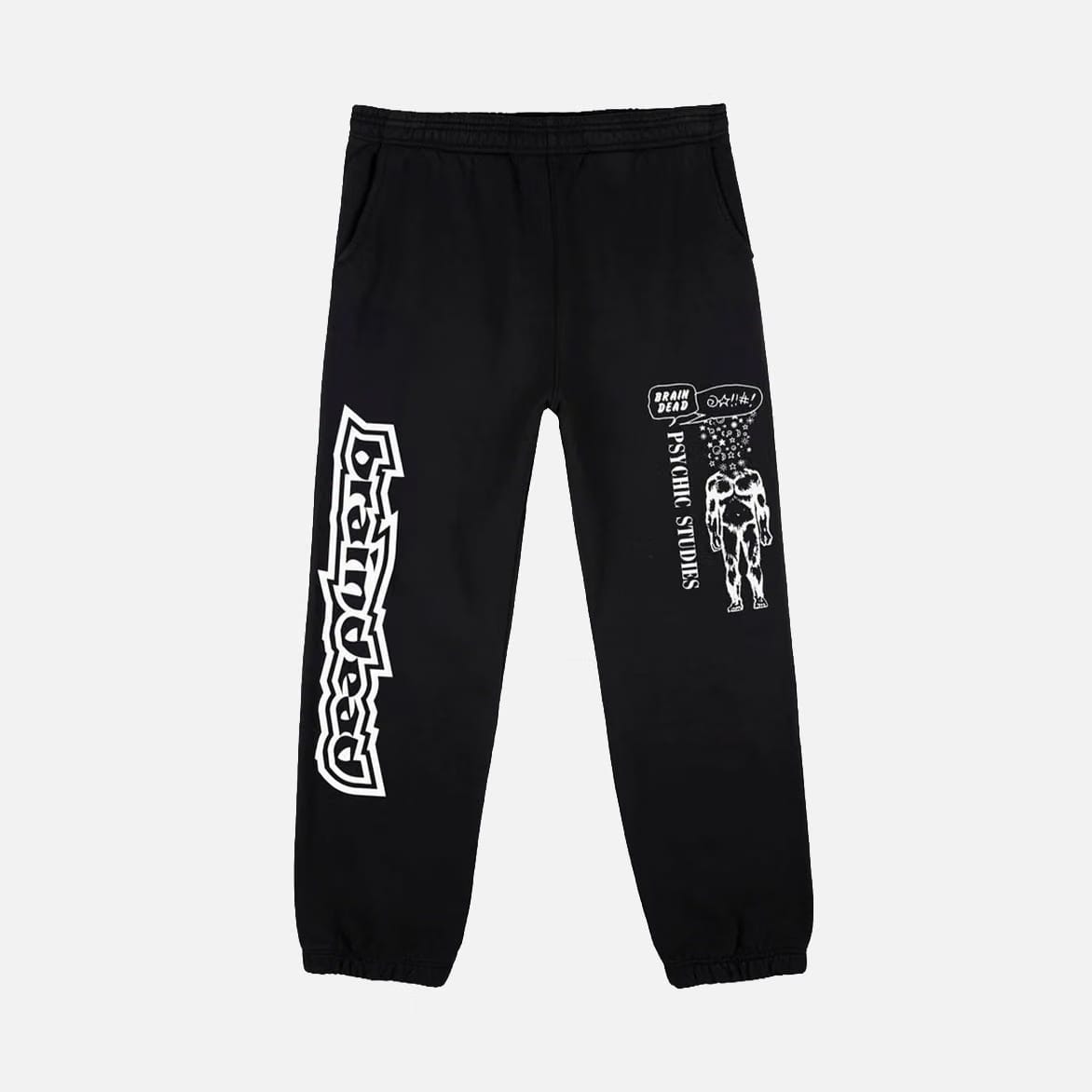 Brain Dead PSYCHIC STUDIES SWEATPANT - BLACK