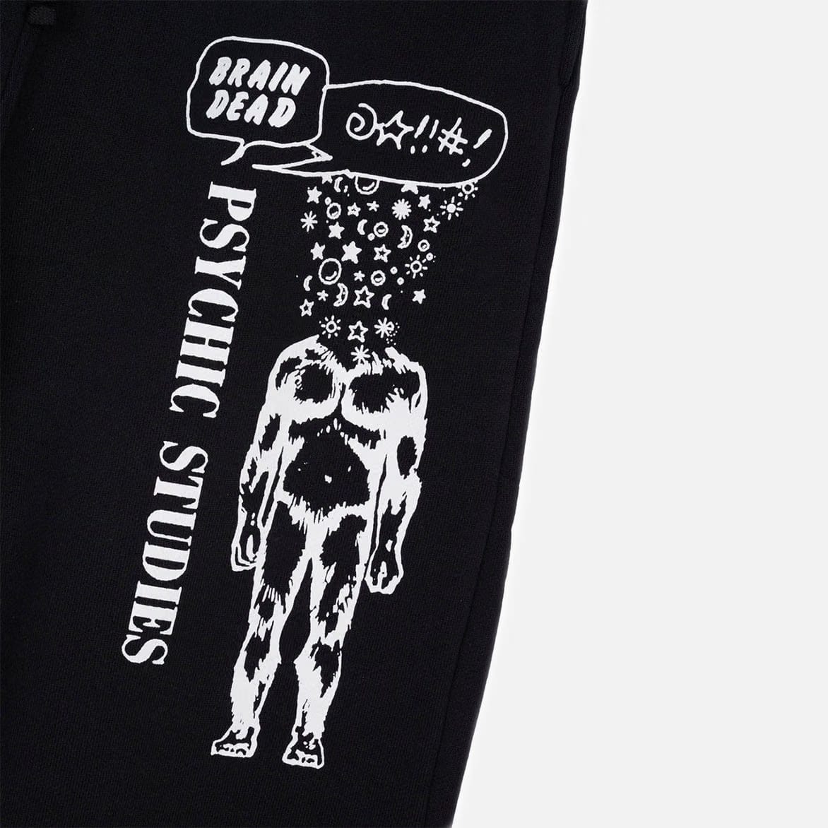 Brain Dead PSYCHIC STUDIES SWEATPANT - BLACK