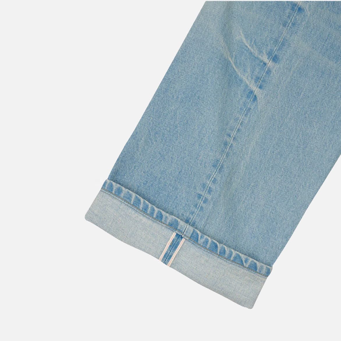 Brain Dead TYPE 00 15OZ SELVEDGE DENIM PANT - LIGHT WASH INDIGO