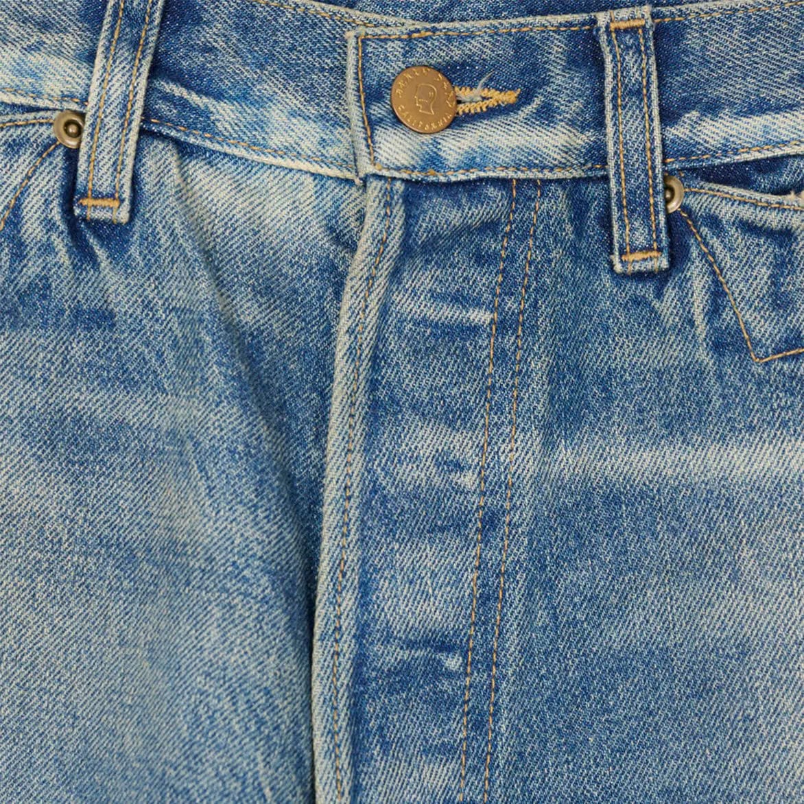 Brain Dead TYPE 00 15OZ SELVEDGE DENIM PANT - WASHED INDIGO