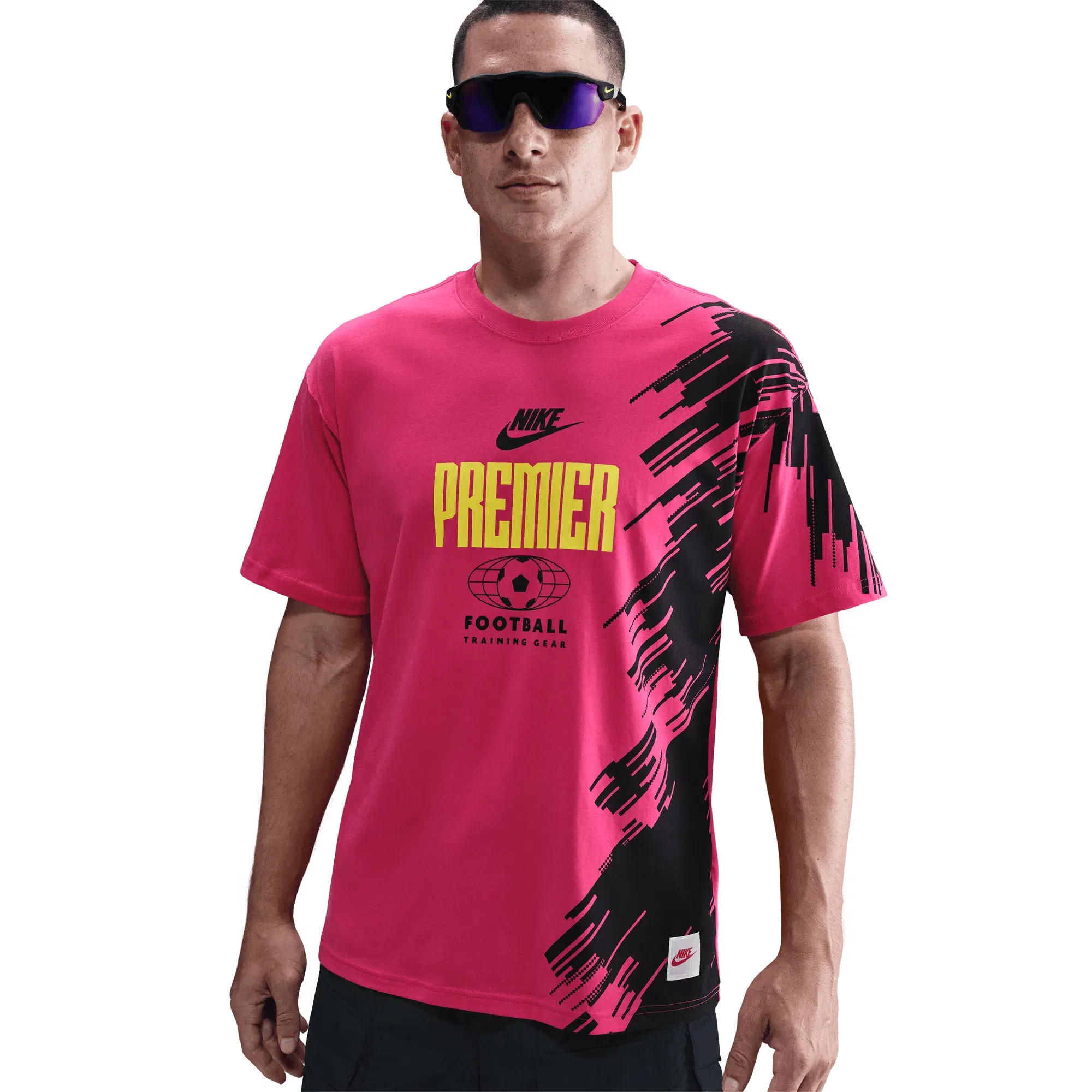 Nike MAX90 SOCCER TEE - RUSH PINK