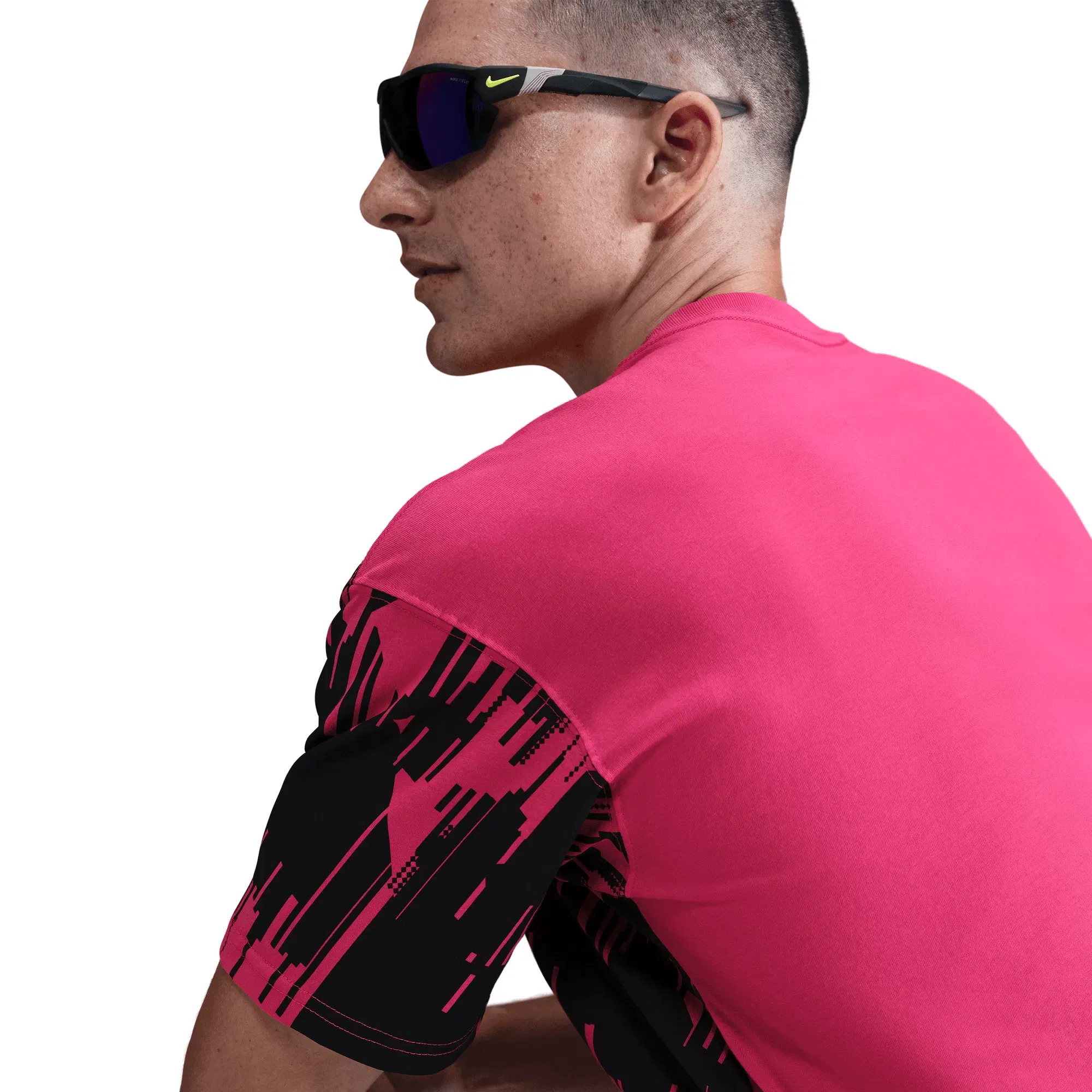 Nike MAX90 SOCCER TEE - RUSH PINK