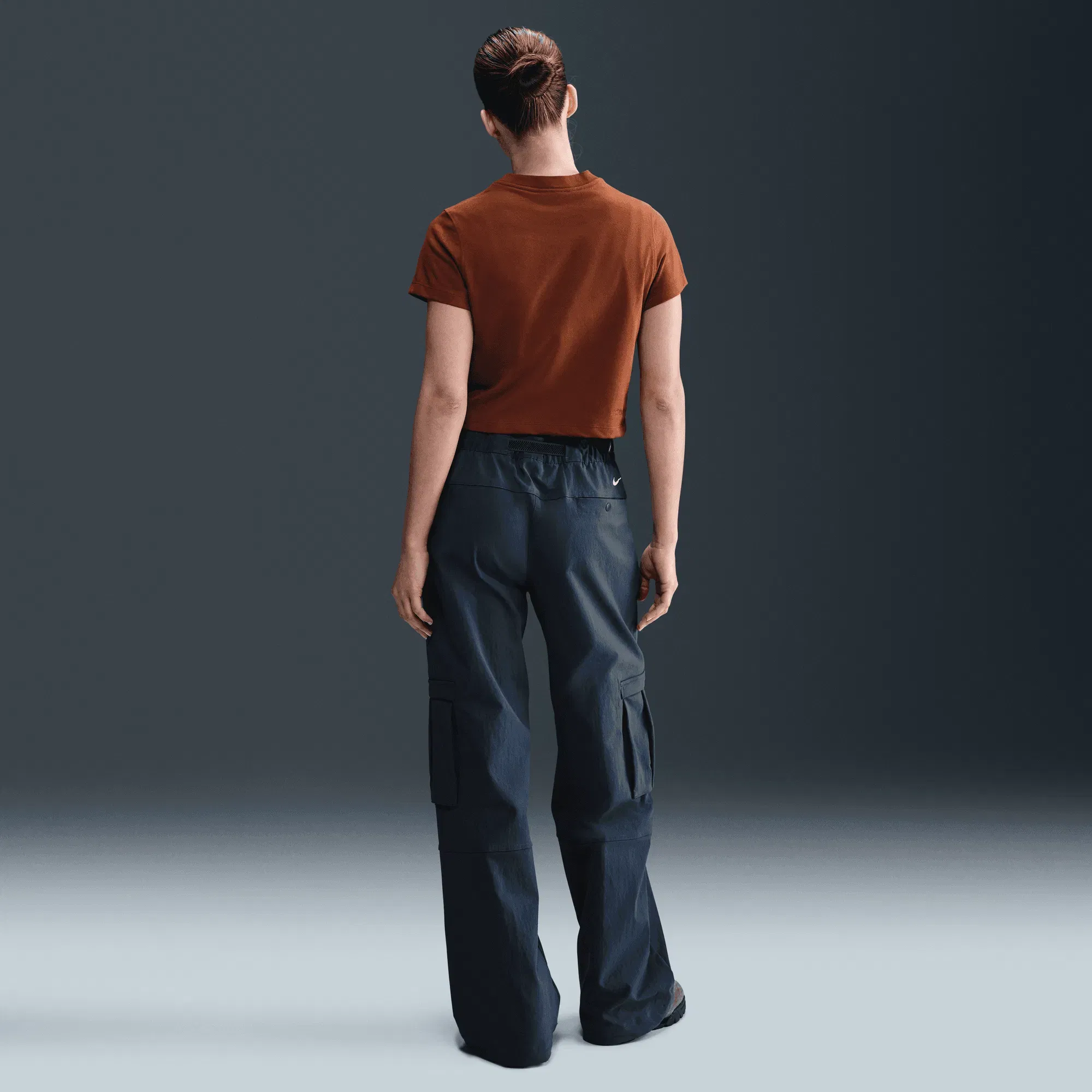 Nike WMNS ACG DRI-FIT CROPPED TEE - CINNAMON / PICANTE RED