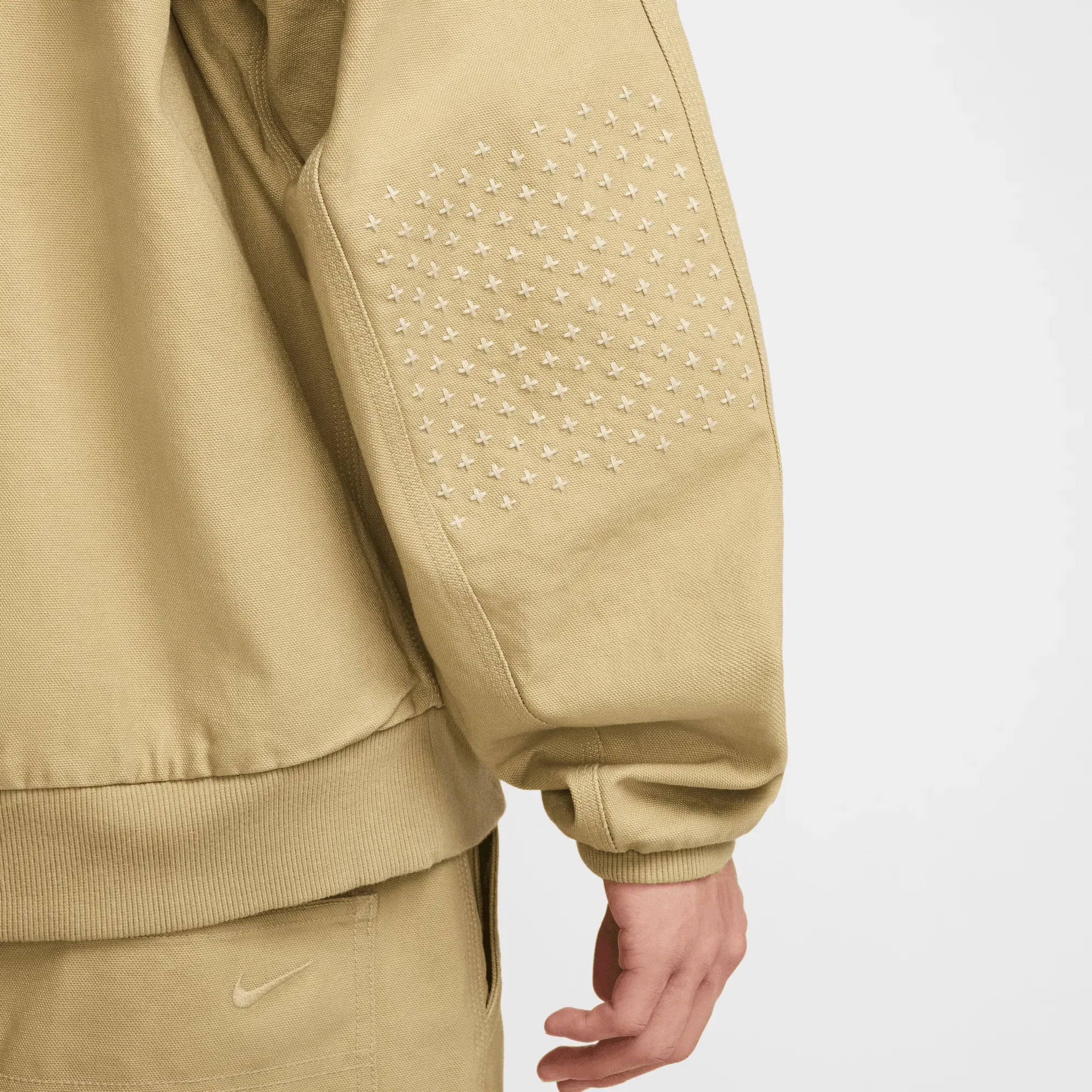 NIKE LIFE FULL-ZIP ULINED JACKET - PARACHUTE BEIGE