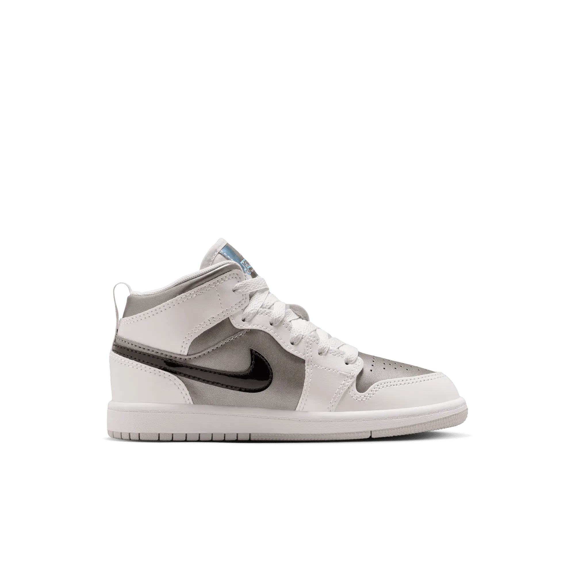 Air Jordan JORDAN 1 MID SE (PS) - PHOTON DUST / BLUE CHILL