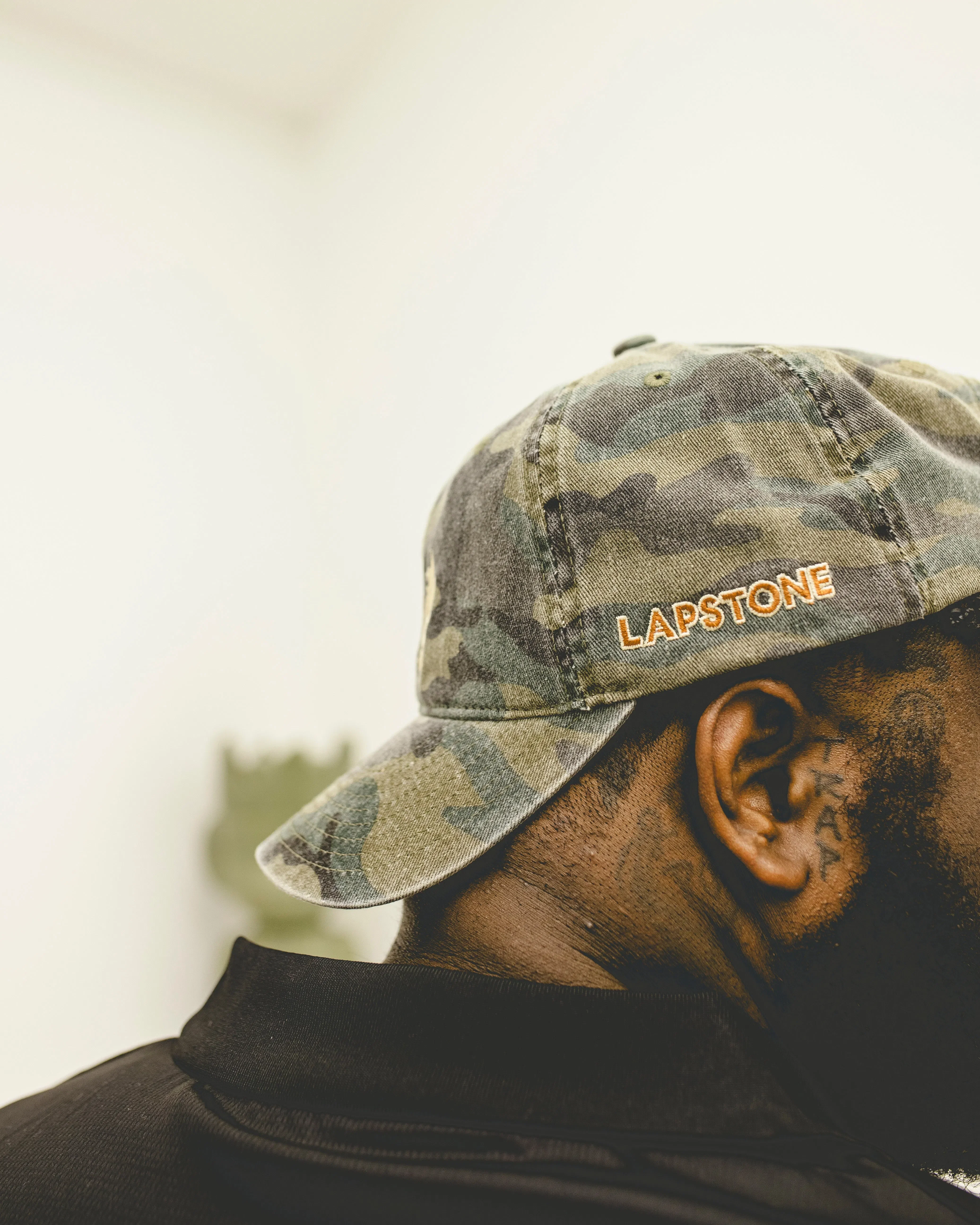 MITCHELL & NESS X LAPSTONE "10 YEAR" DAD HAT - CAMO