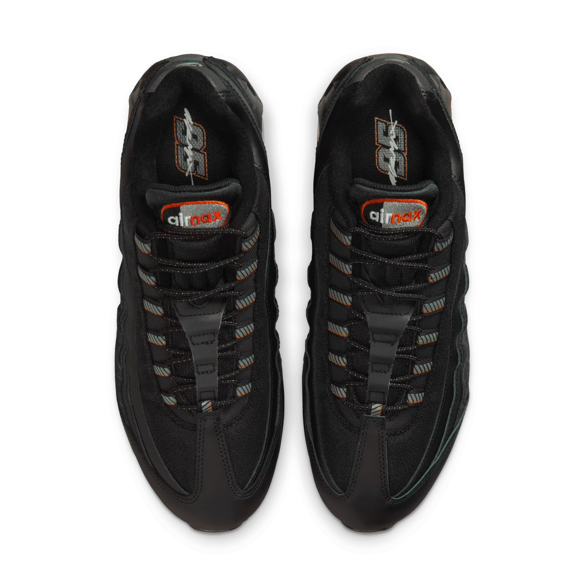Nike AIR MAX 95 OG - BLACK / UNIVERSITY RED