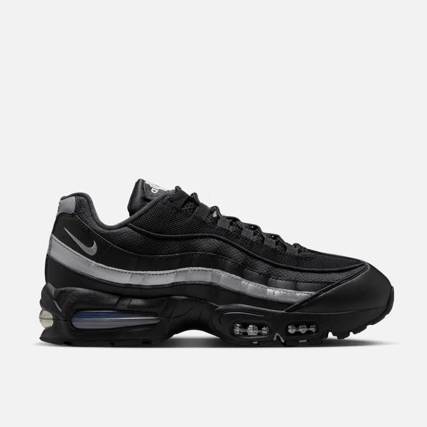 Nike AIR MAX 95 OG - BLACK / METALLIC SILVER