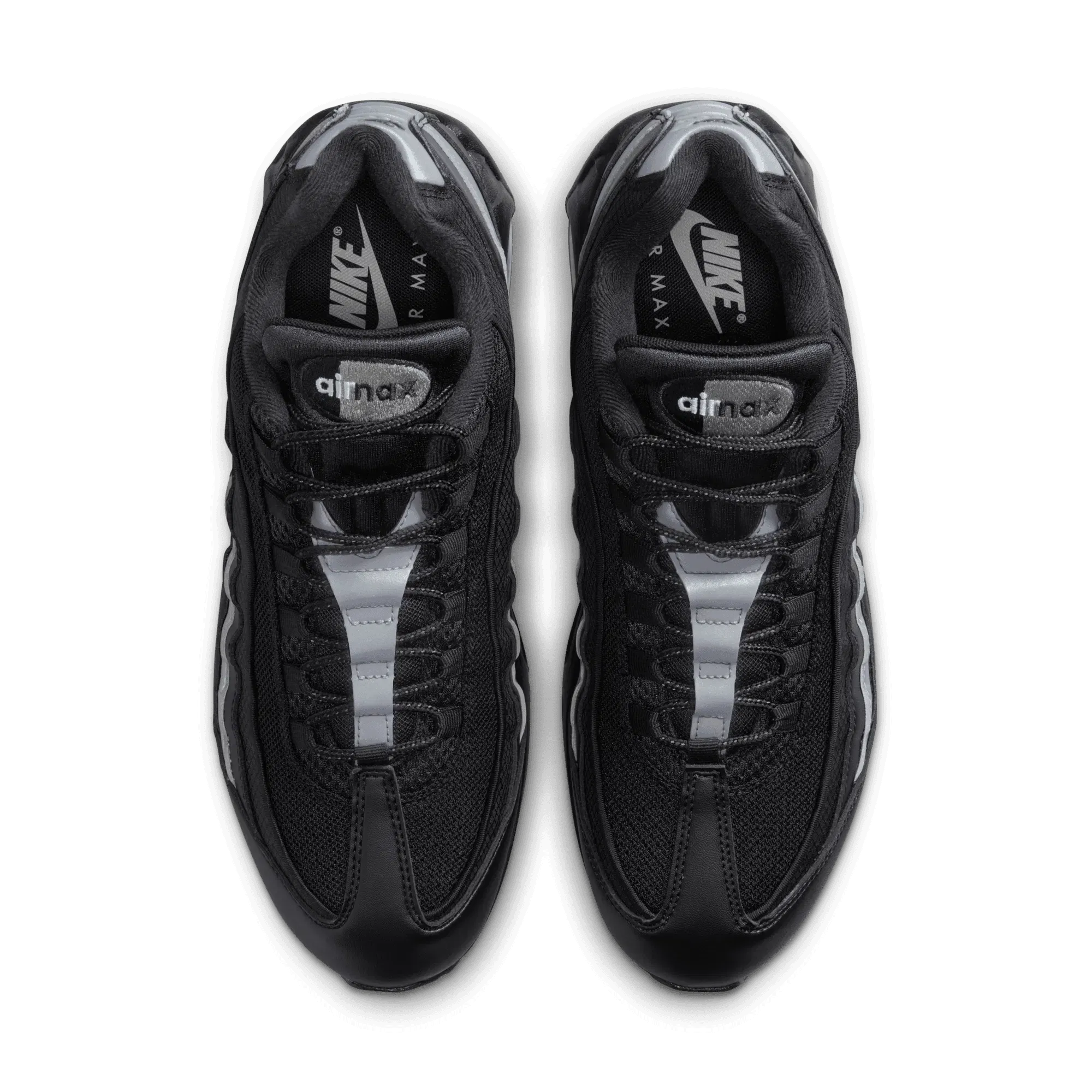 Nike AIR MAX 95 OG - BLACK / METALLIC SILVER