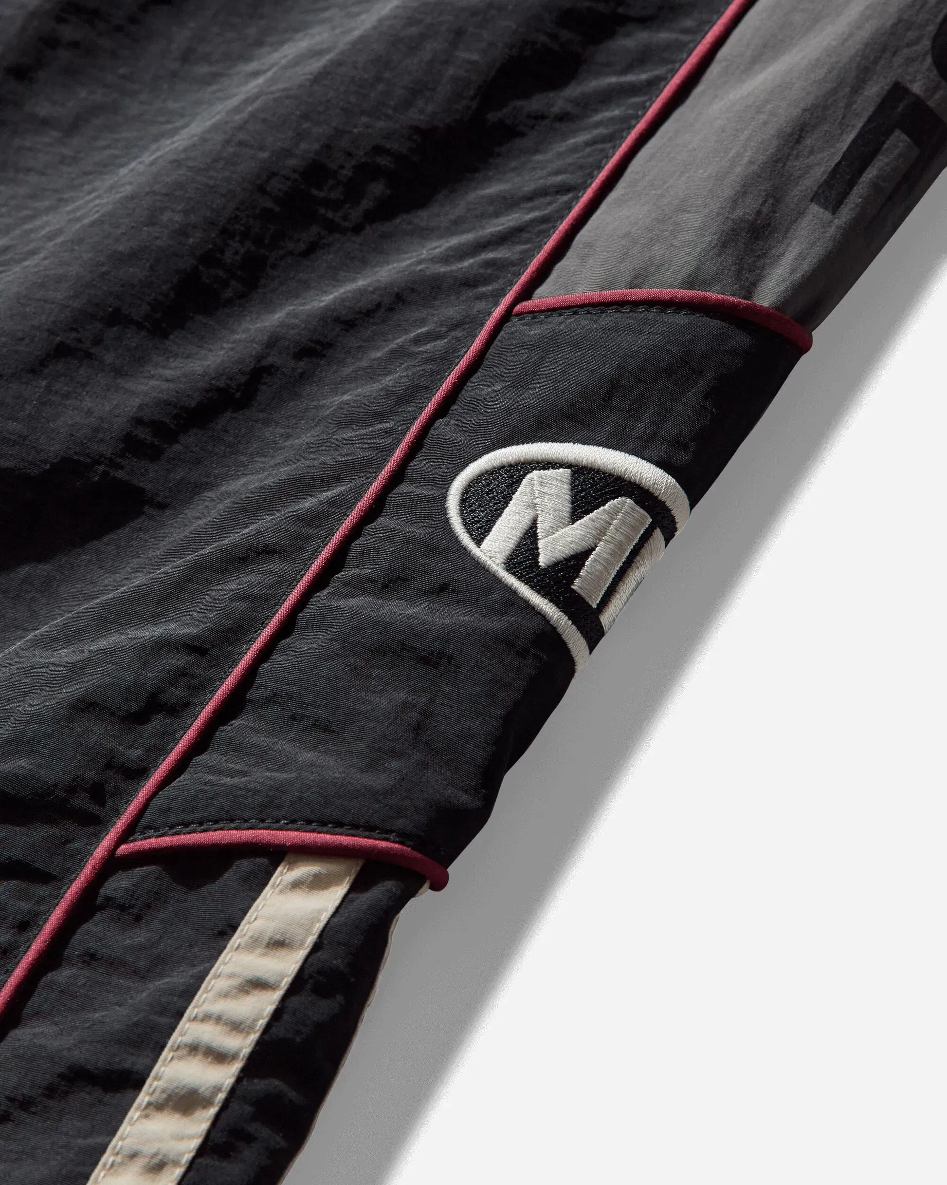 Martine Rose HOCKEY PULLOVER - BLACK / GREY