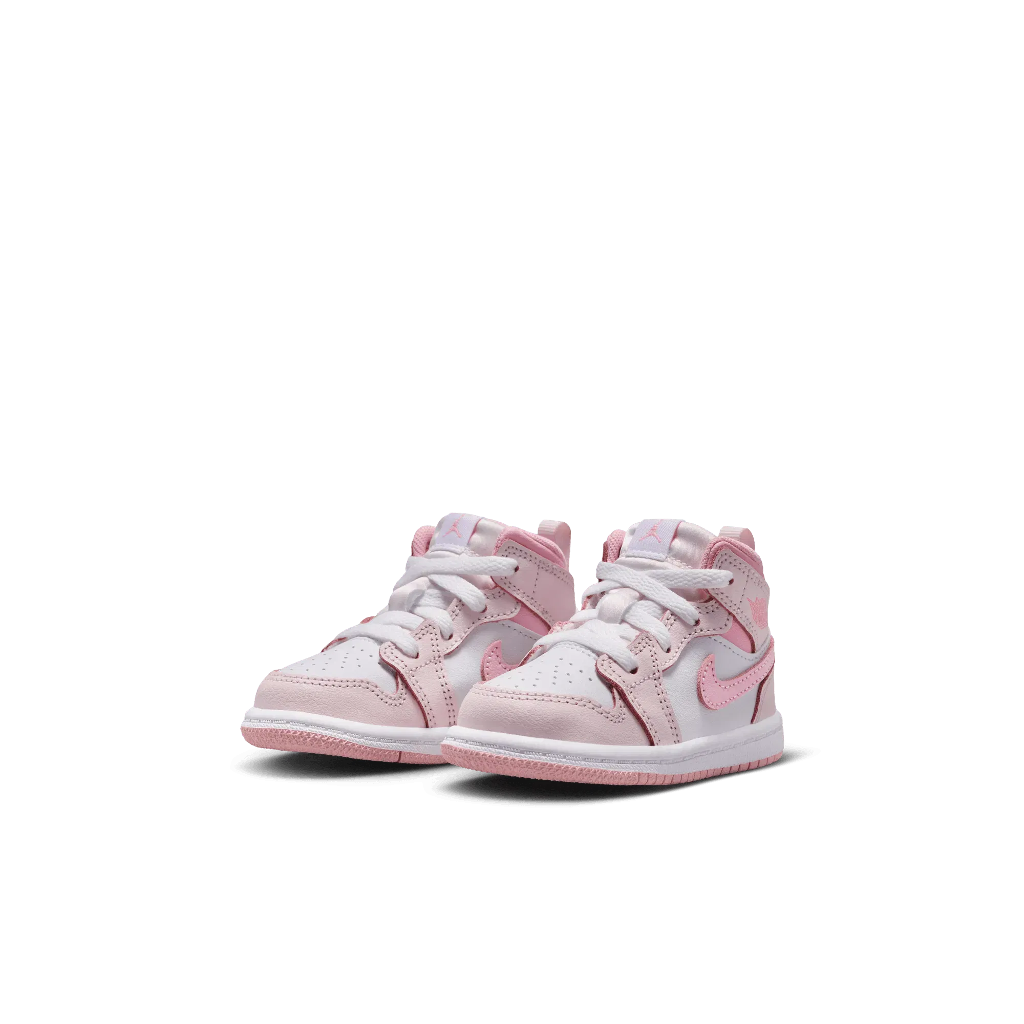 Air Jordan JORDAN 1 MID (TD) - PEARL PINK / MEDIUM SOFT PINK