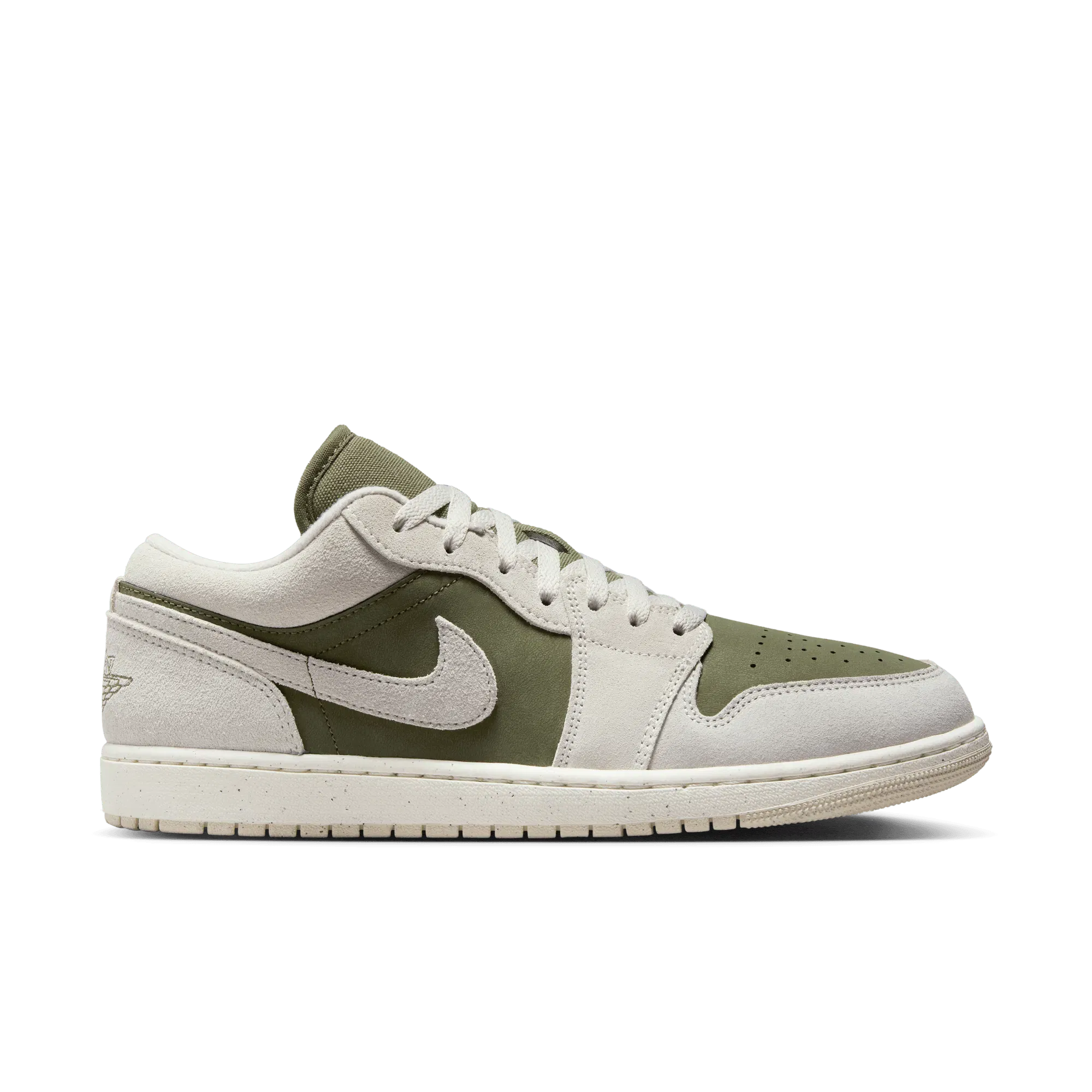 AIR JORDAN 1 LOW SE - MEDIUM OLIVE / LIGHT OREWOOD BROWN