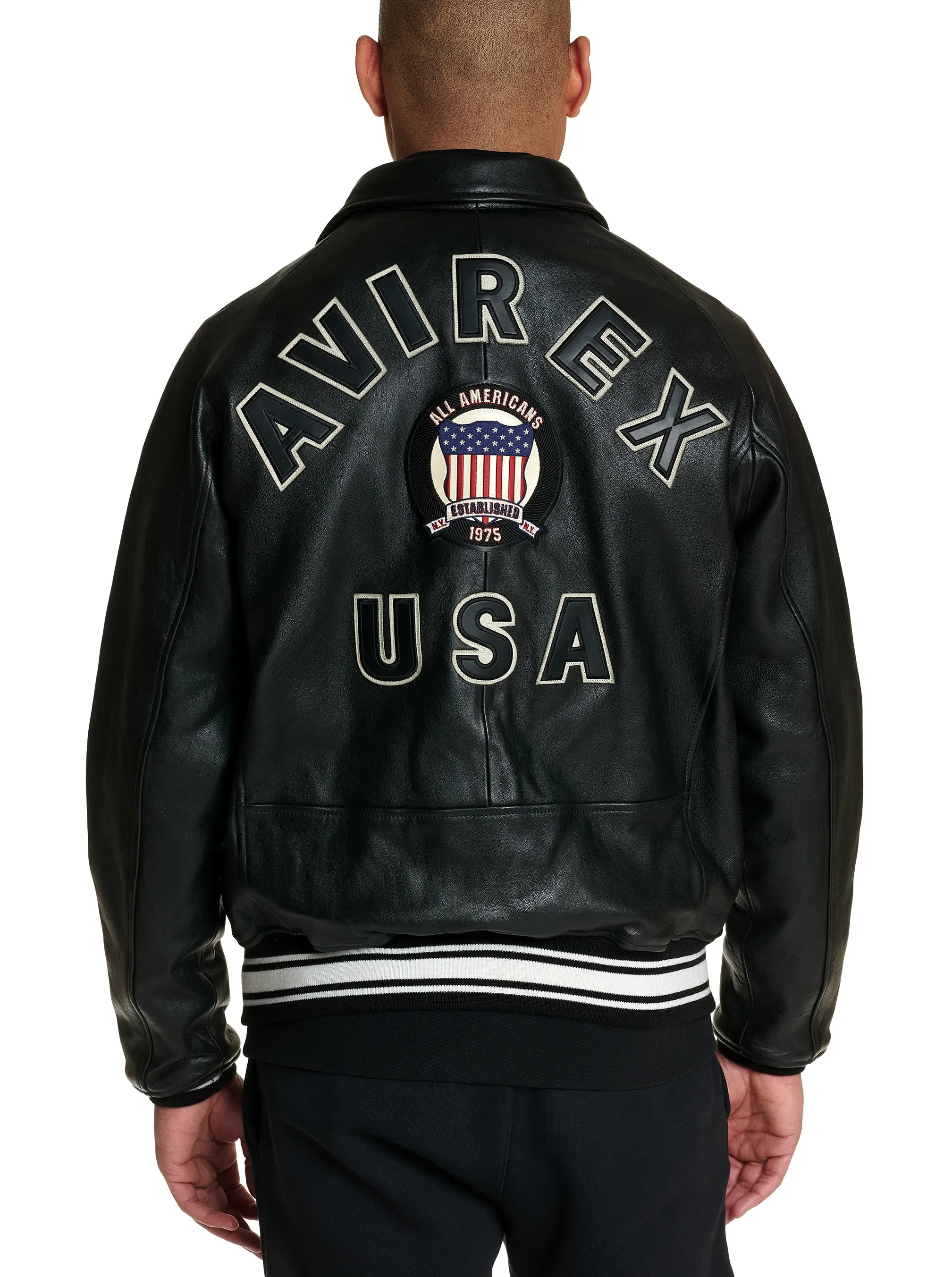 Avirex ICON JACKET - JET BLACK