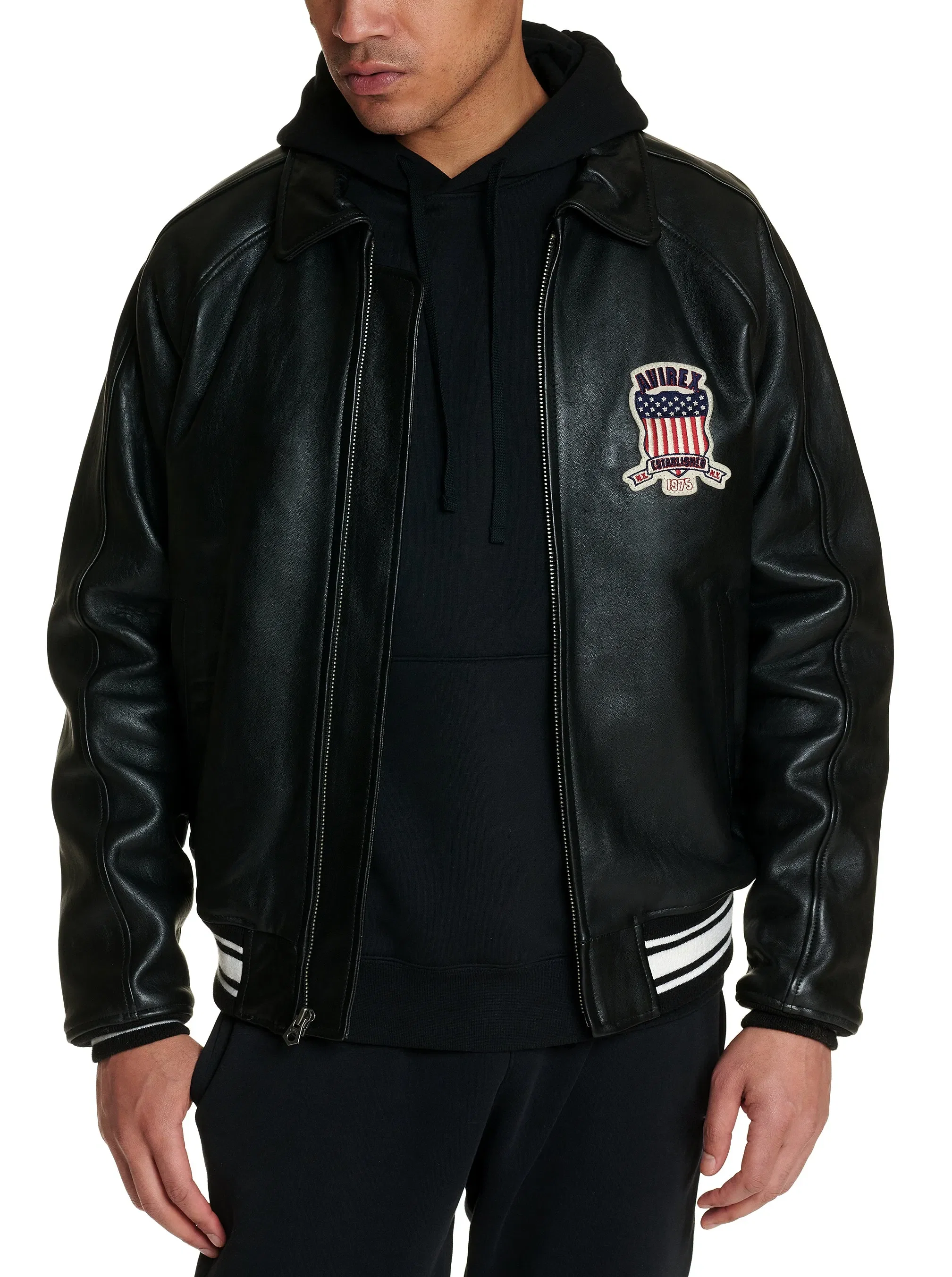 Avirex ICON JACKET - JET BLACK