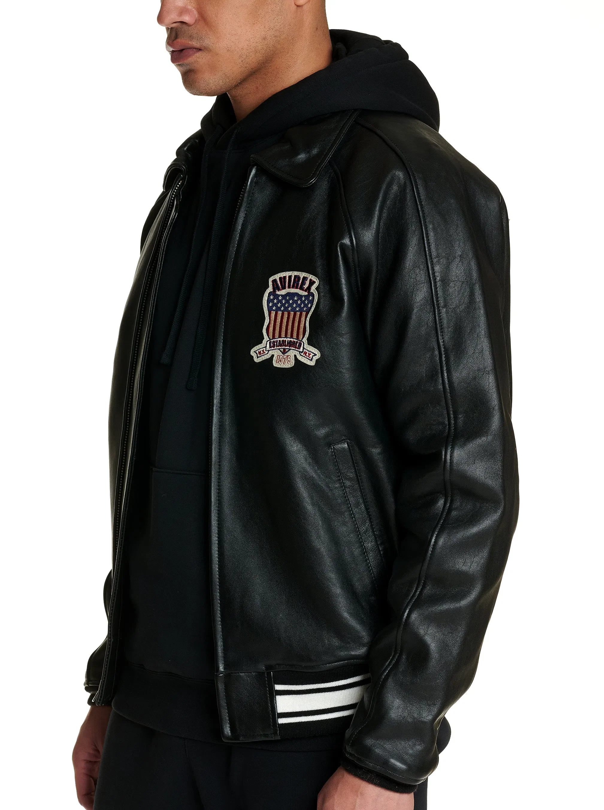 Avirex ICON JACKET - JET BLACK