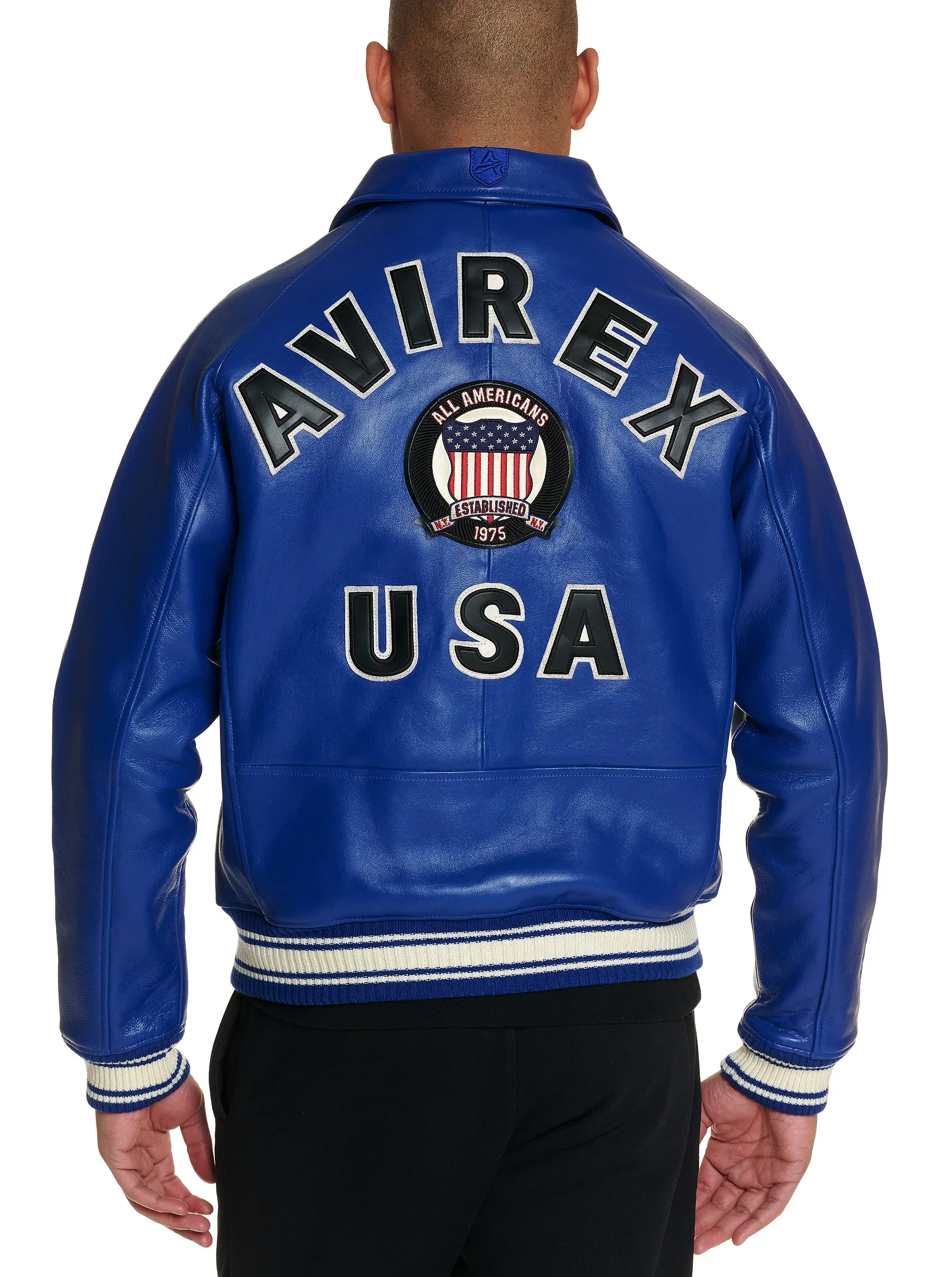 Avirex ICON JACKET - MAZARINE BLUE
