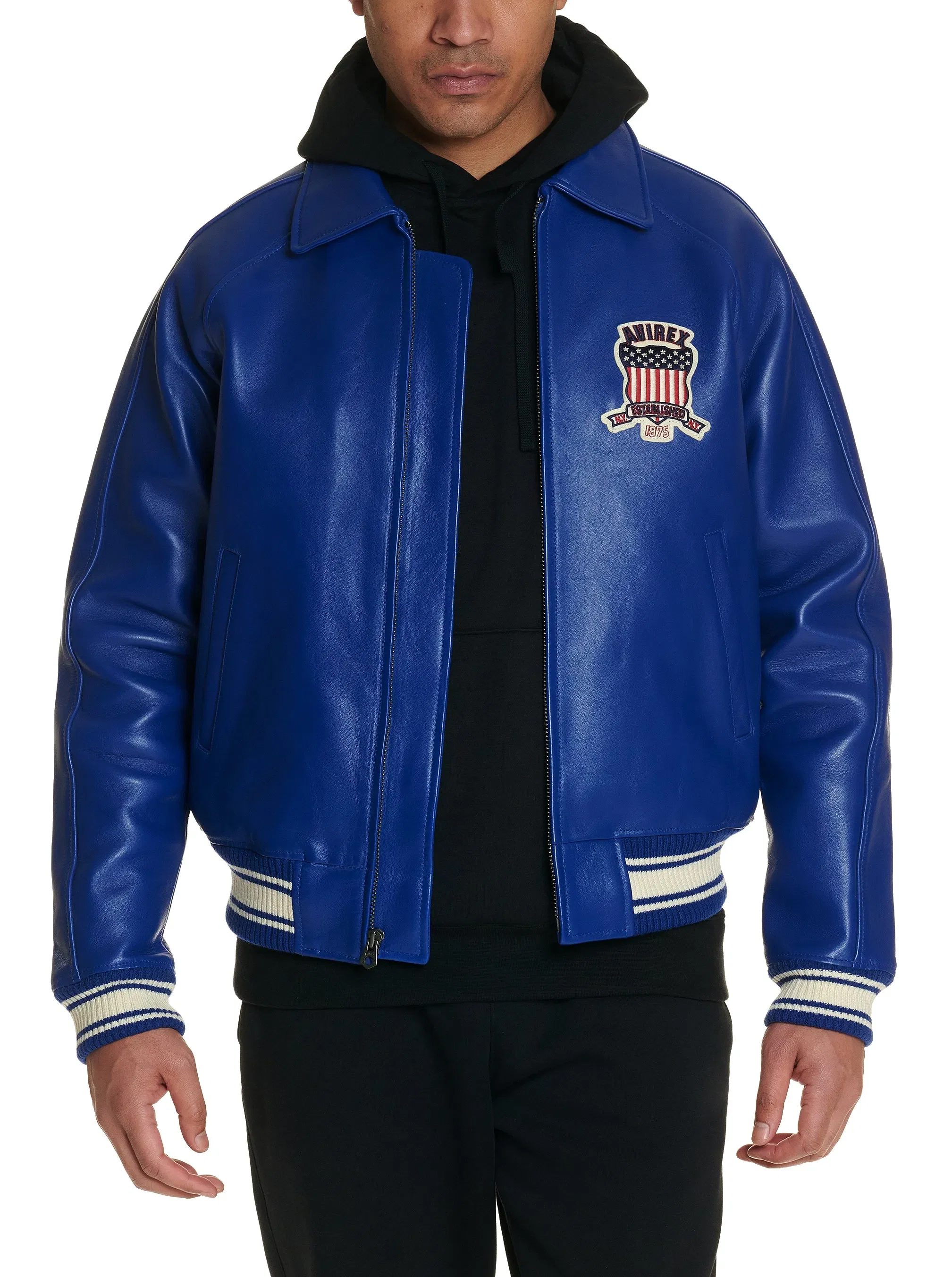 Avirex ICON JACKET - MAZARINE BLUE