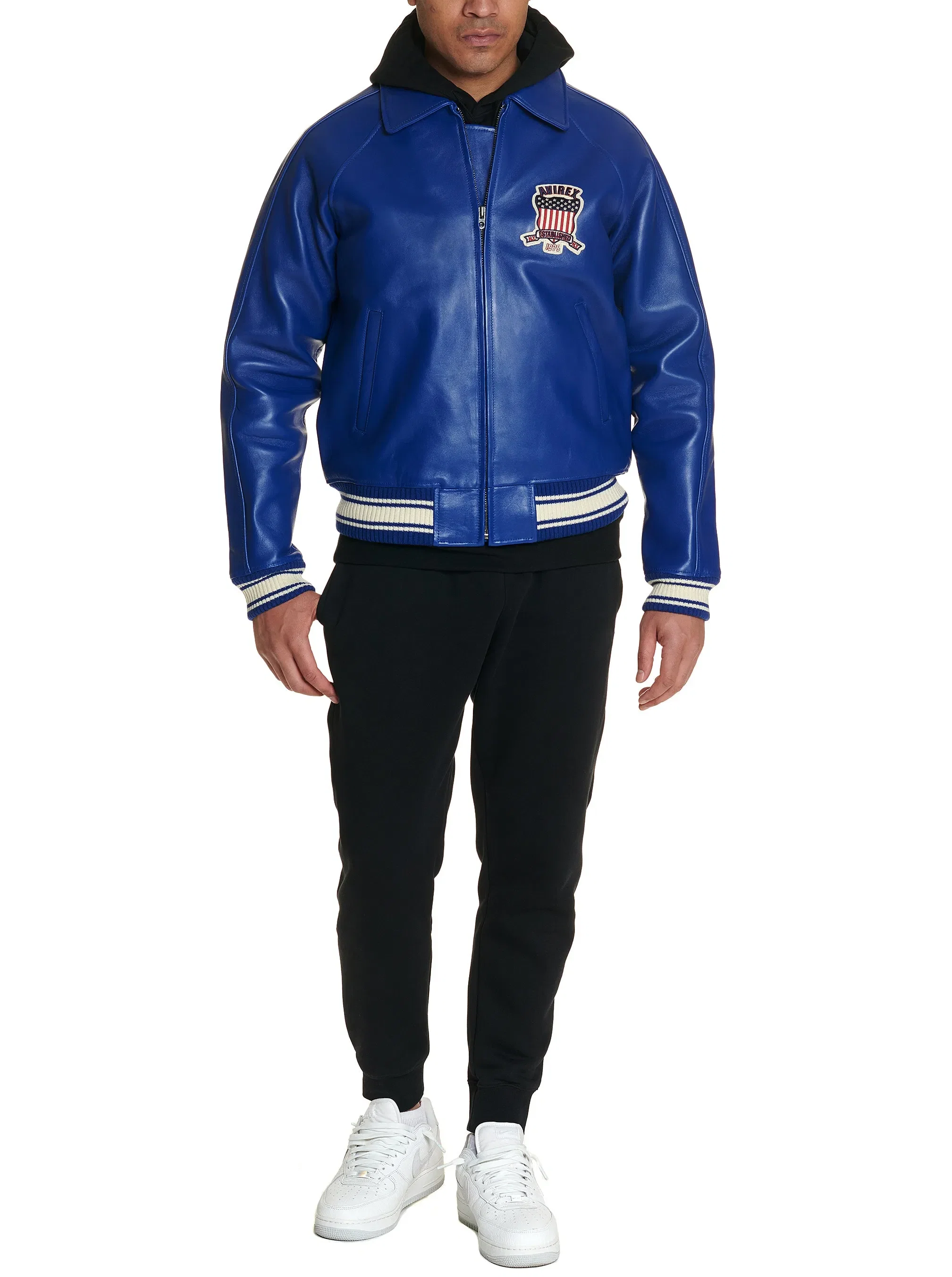 Avirex ICON JACKET - MAZARINE BLUE