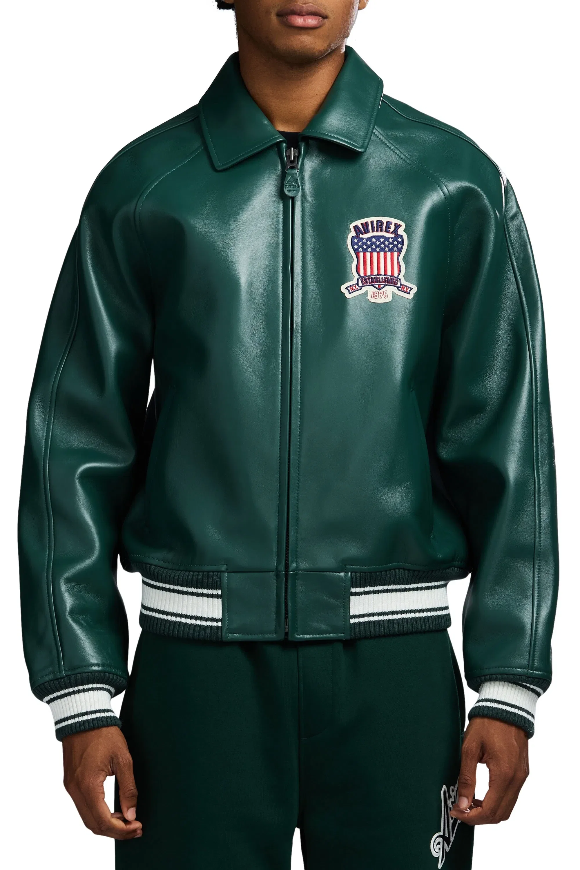 Avirex ICON JACKET - HUNTER GREEN