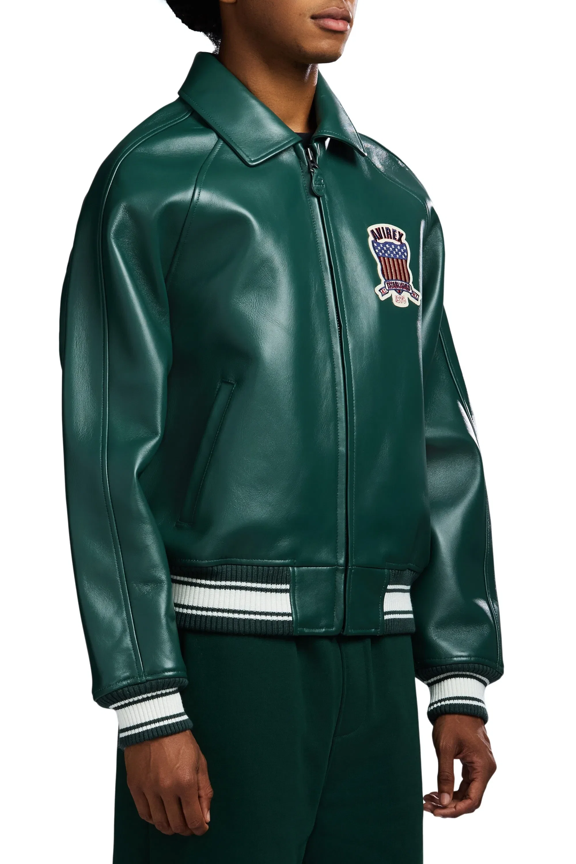 Avirex ICON JACKET - HUNTER GREEN