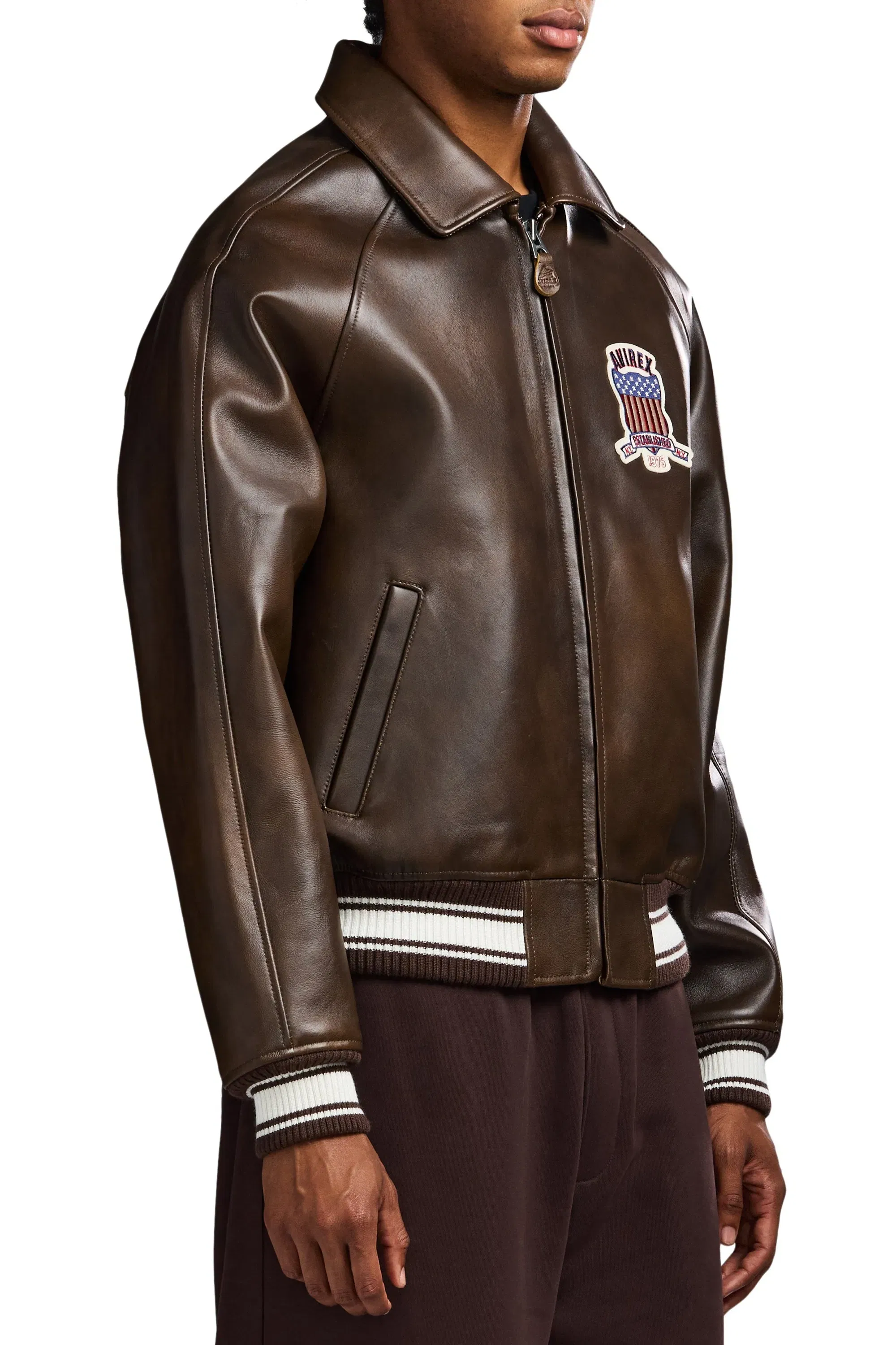 Avirex ICON JACKET - BROWN