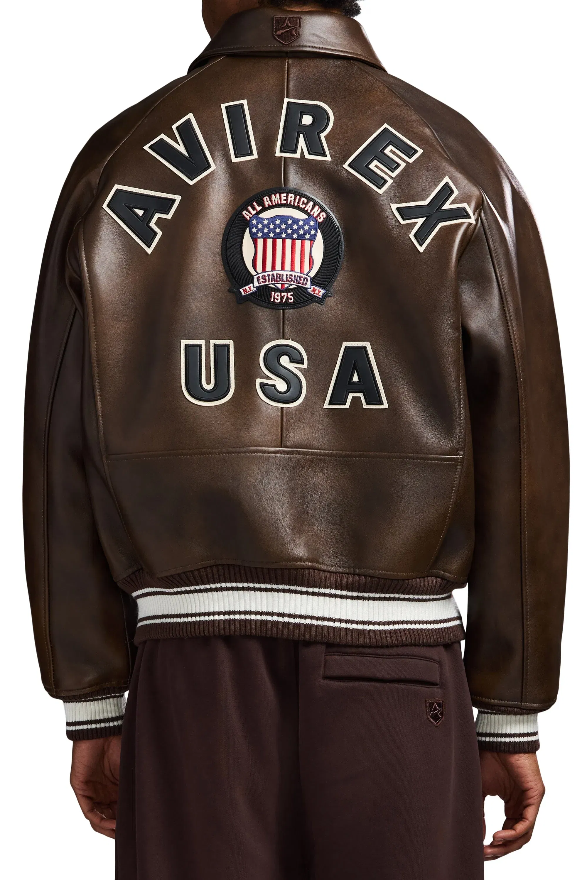 Avirex ICON JACKET - BROWN