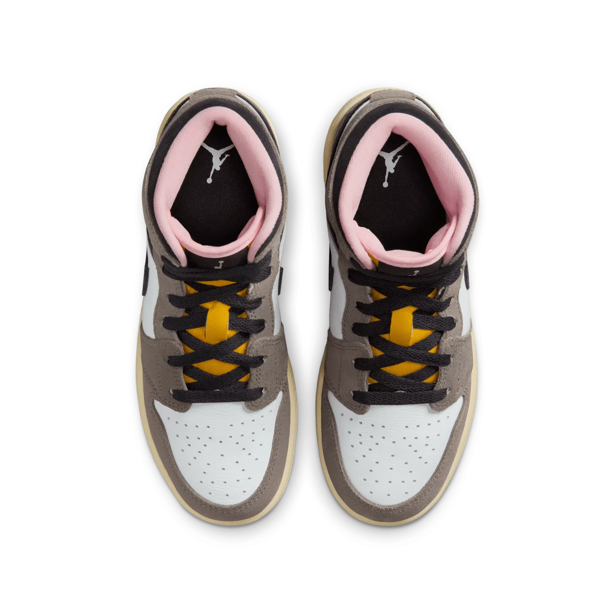 AIR JORDAN 1 MID (GS) "OIL GREY"