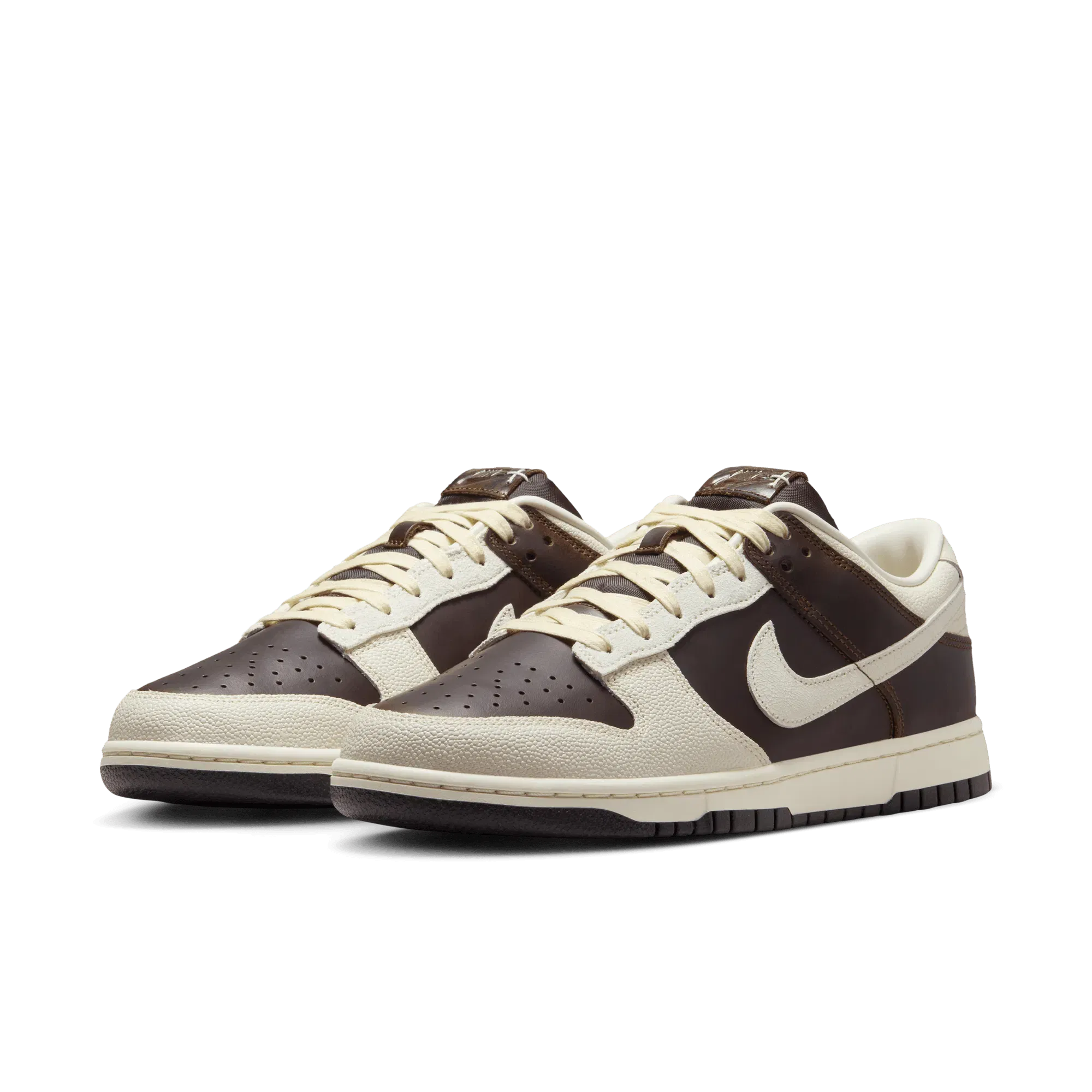 Nike DUNK LOW RETRO - FAUNA BROWN / SOFT PEARL