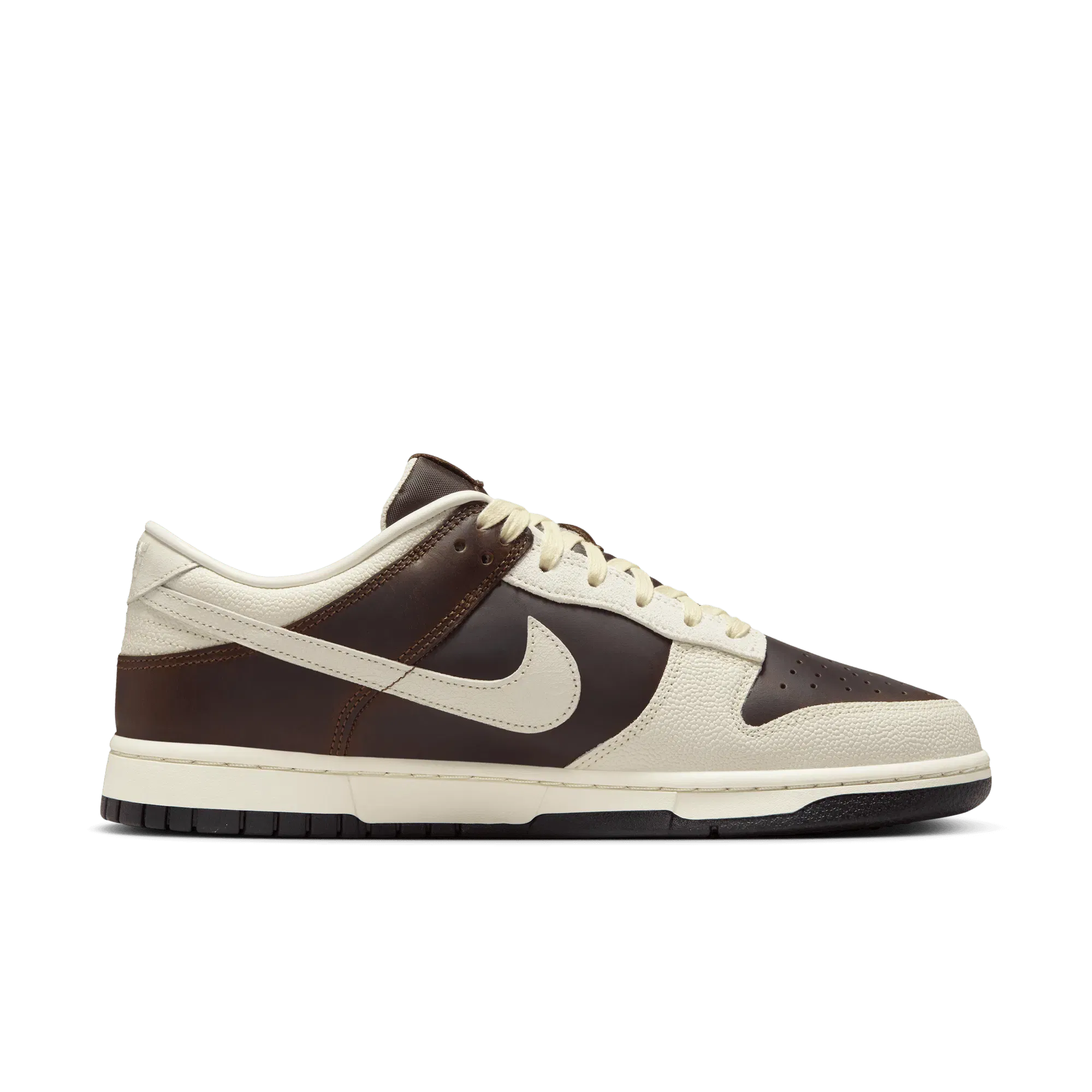 Nike DUNK LOW RETRO - FAUNA BROWN / SOFT PEARL