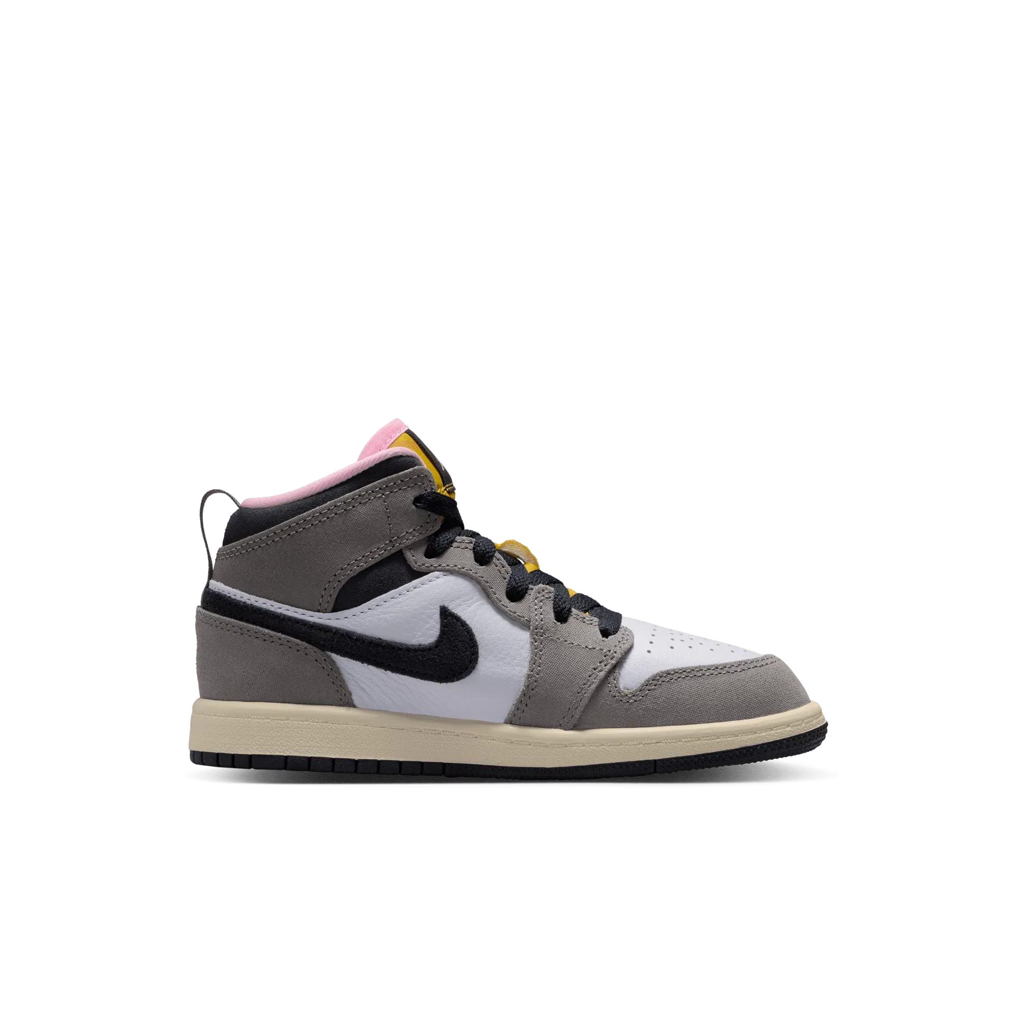 Air Jordan JORDAN 1 MID SE (PS) "OIL GREY"