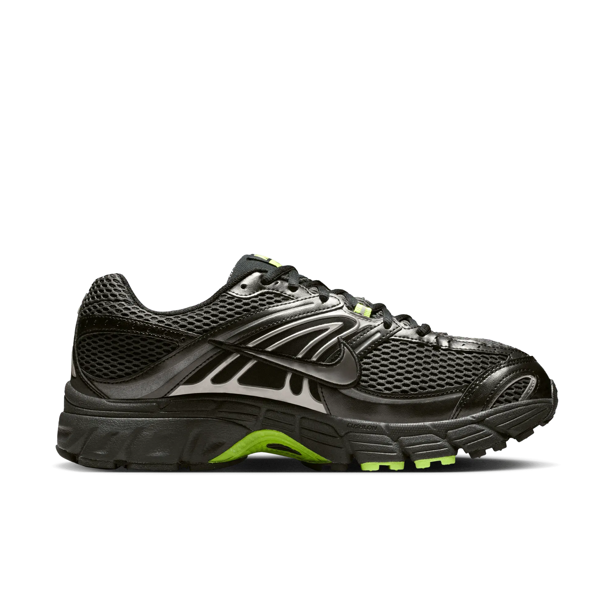 Nike AIR MAX MOTO 2K - BLACK / METALLIC PEWTER / VOLT