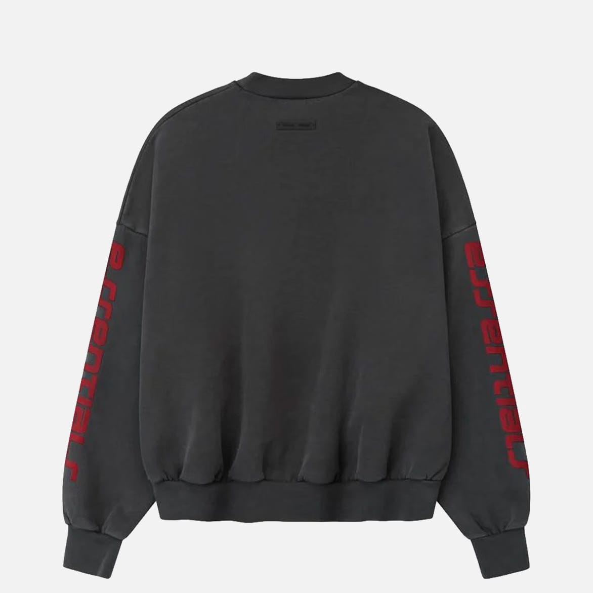 Fear of God Essentials HEAVY FLEECE CROPPED RELAXED SWEATSHIRT - IRON GREY