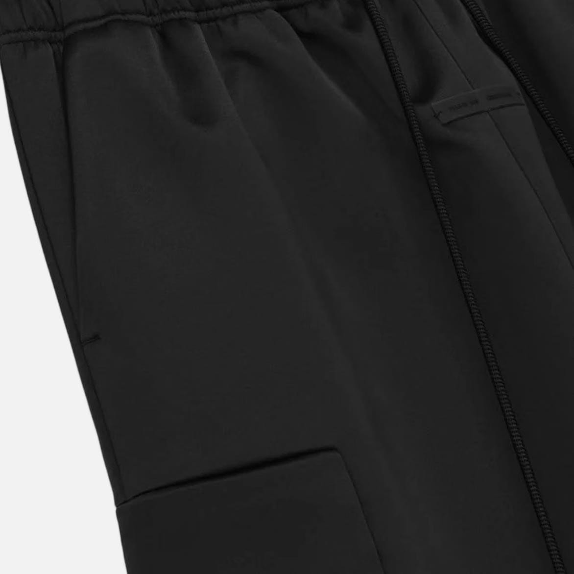 Fear of God Essentials BONDED SATIN FIELD PANT - VINTAGE BLACK