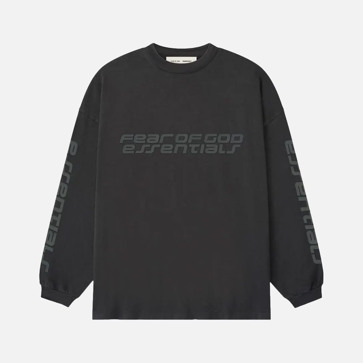 Fear of God Essentials 90'S LONG SLEEVE TEE - VINTAGE BLACK