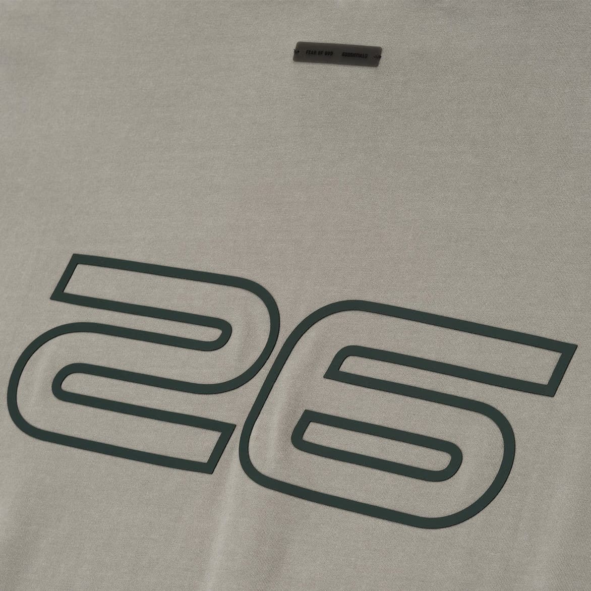 Fear of God Essentials 90'S SHORT SLEEVE TEE - SMOKE GREY