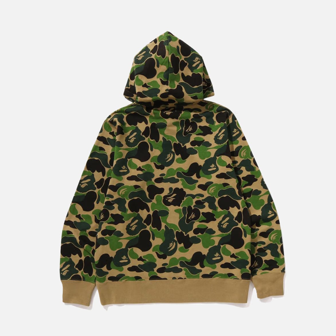 BAPE ABC CAMO BY BATHING APE PULLOVER HOODIE - GREEN