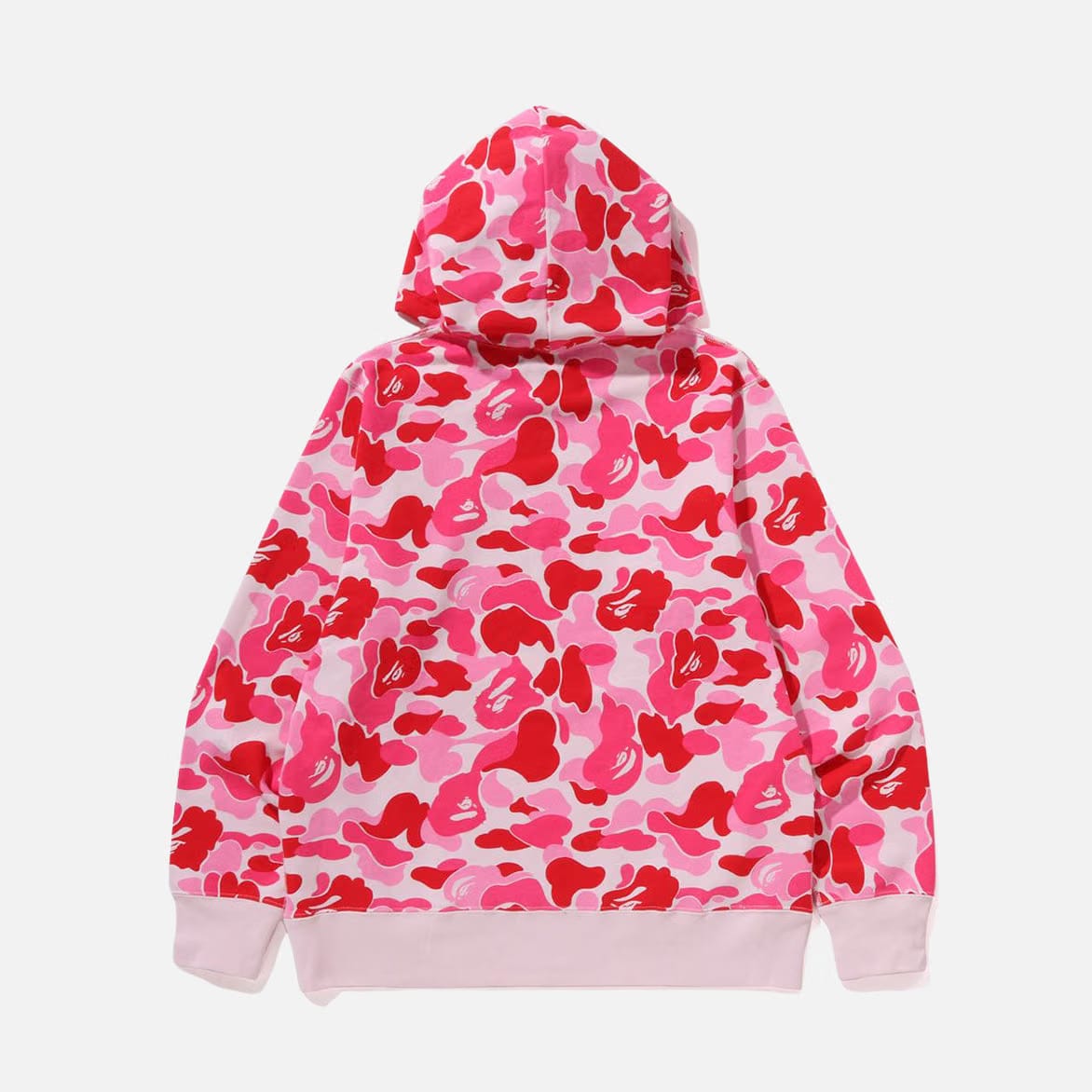 BAPE ABC CAMO BY BATHING APE PULLOVER HOODIE - PINK