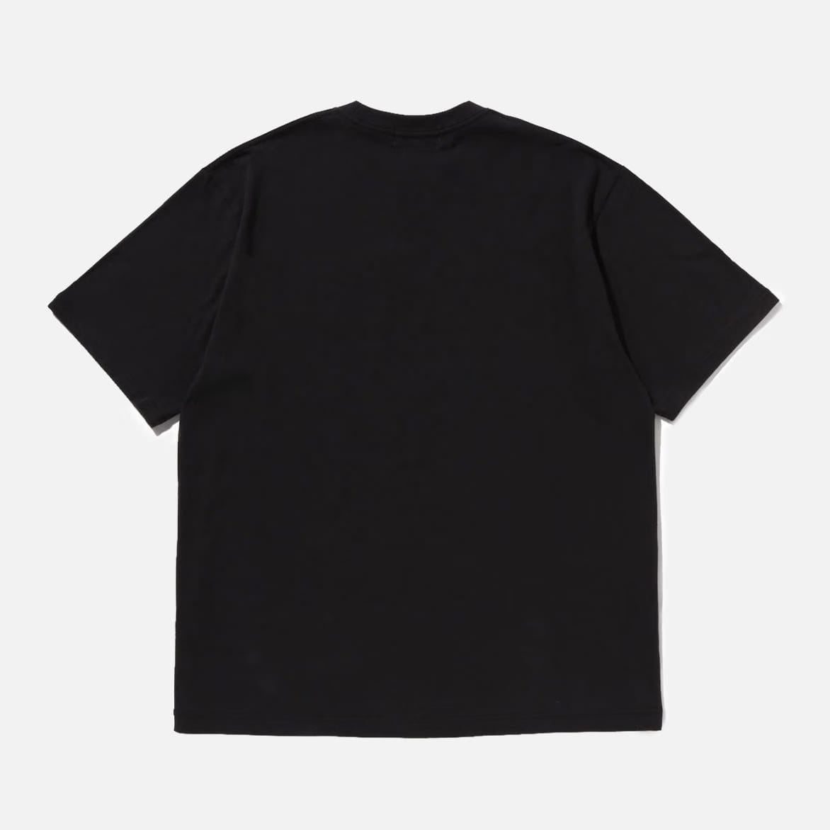 BAPE COLOR STONE COLLEGE RELAXED FIT TEE - BLACK